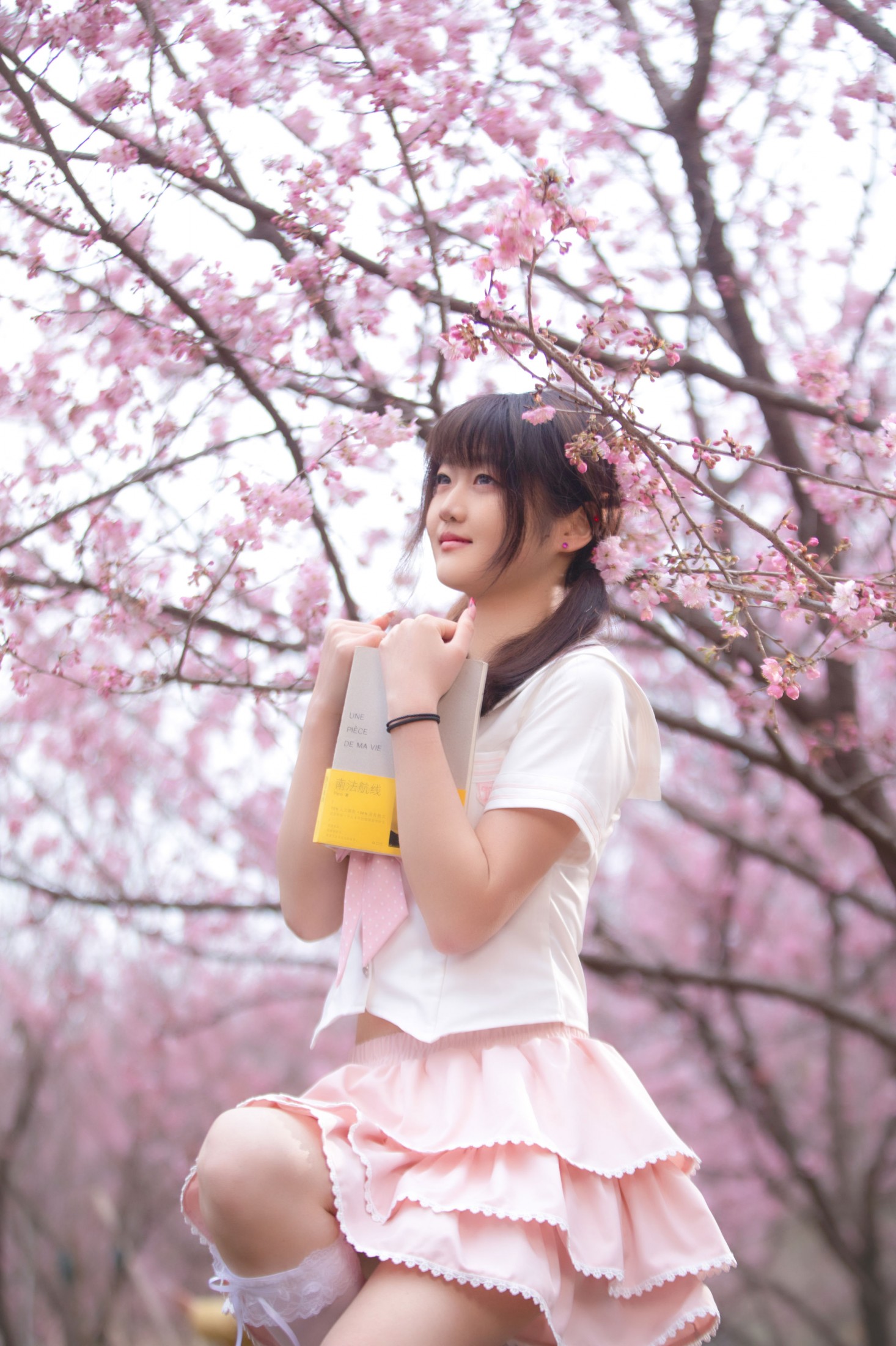 图片[4] - 西西 - 《樱花与少女》[10P] - 机器猫次元 - 机器猫次元
