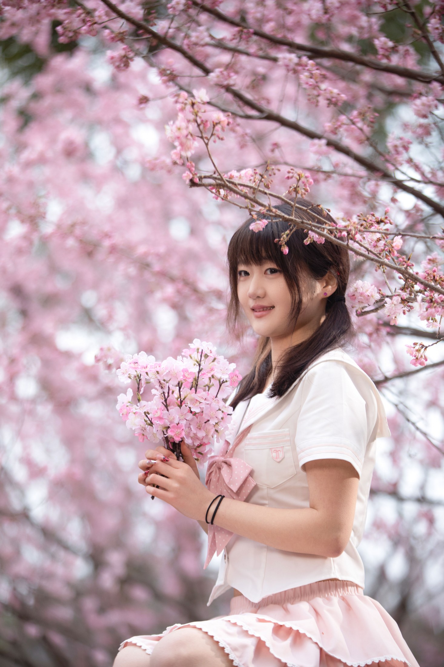 图片[7] - 西西 - 《樱花与少女》[10P] - 机器猫次元 - 机器猫次元