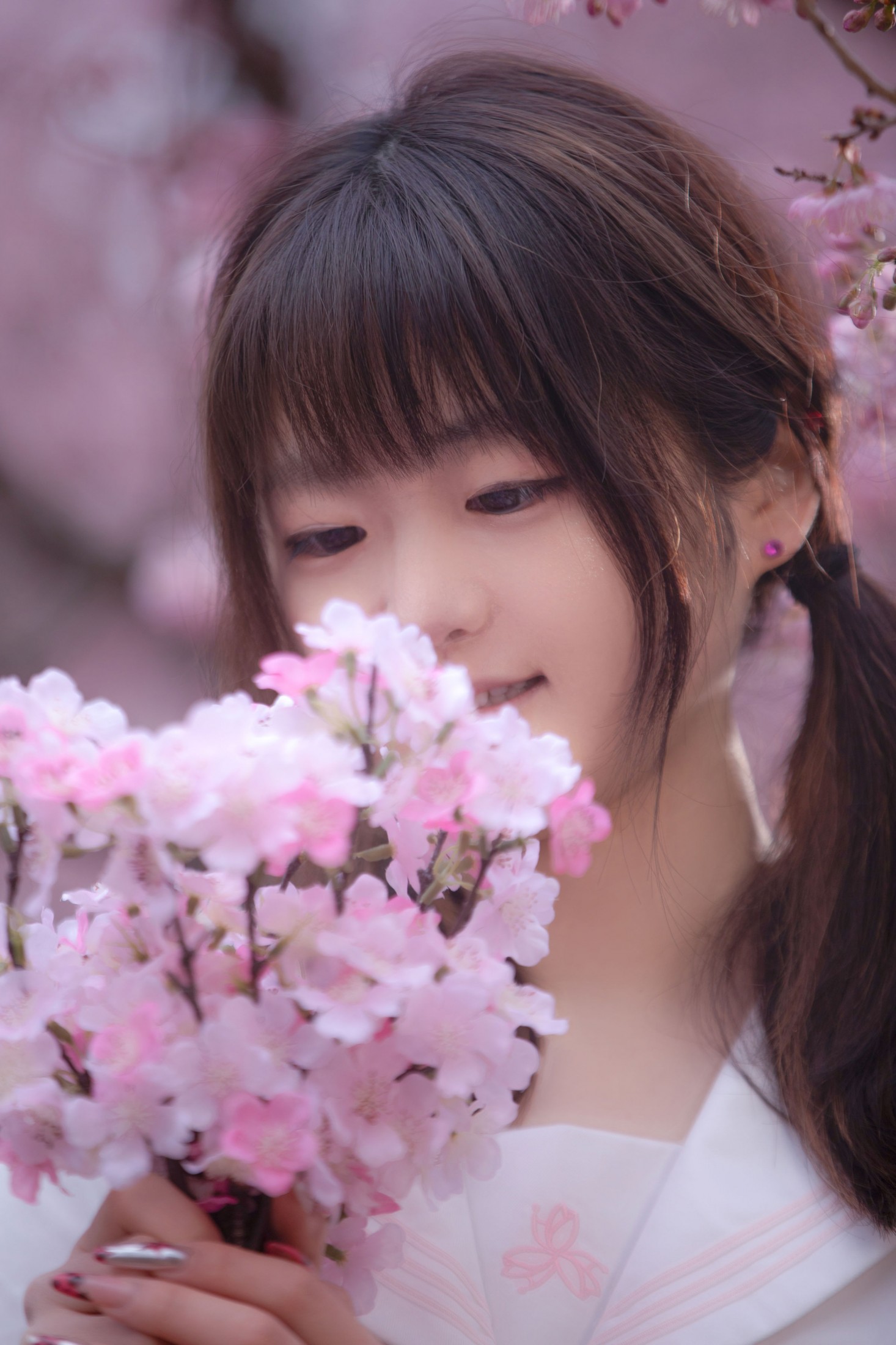 图片[6] - 西西 - 《樱花与少女》[10P] - 机器猫次元 - 机器猫次元