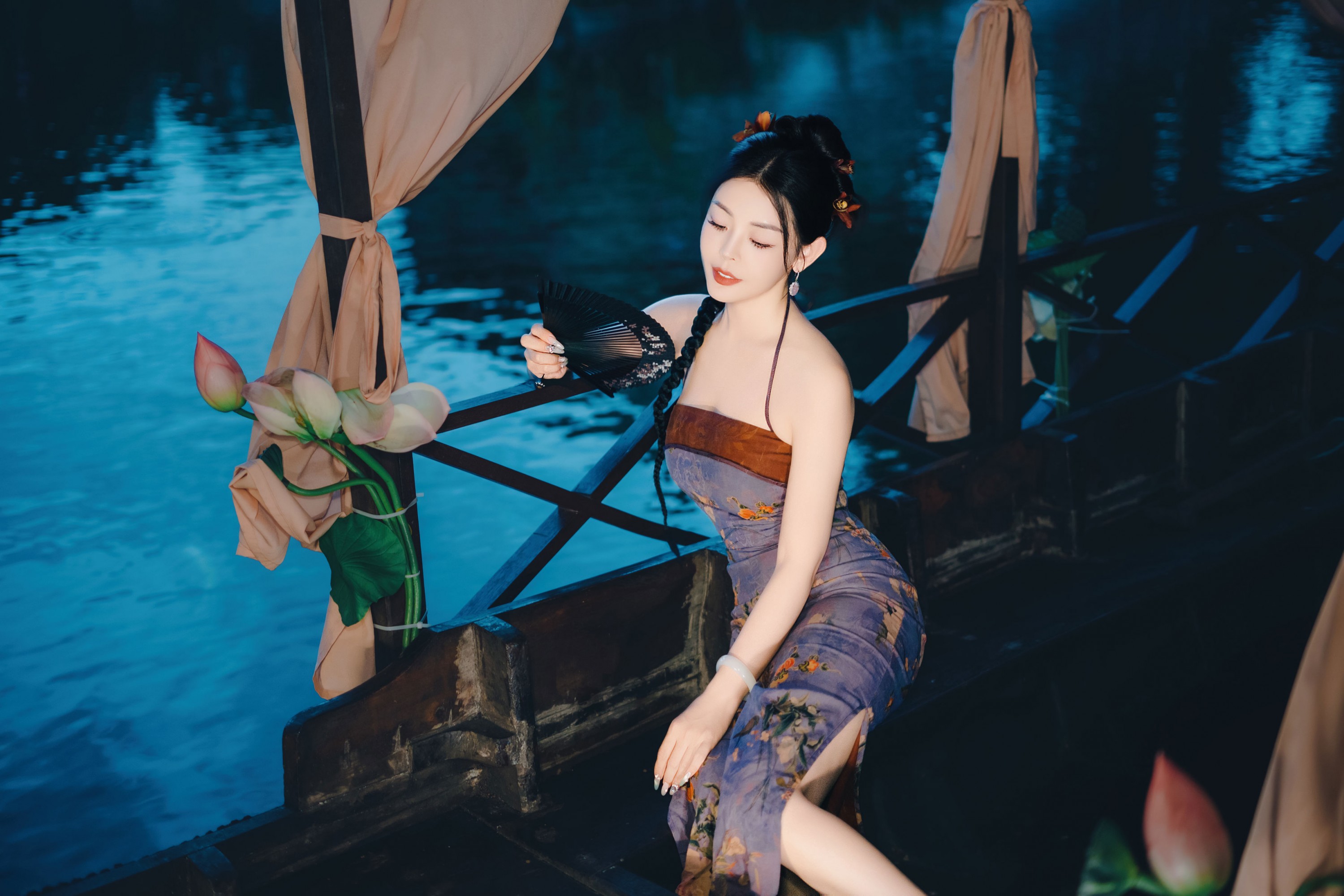 图片[4] - 米妮爱美丽 - 《东风韵，旗袍美女》[24P] - 机器猫次元 - 机器猫次元