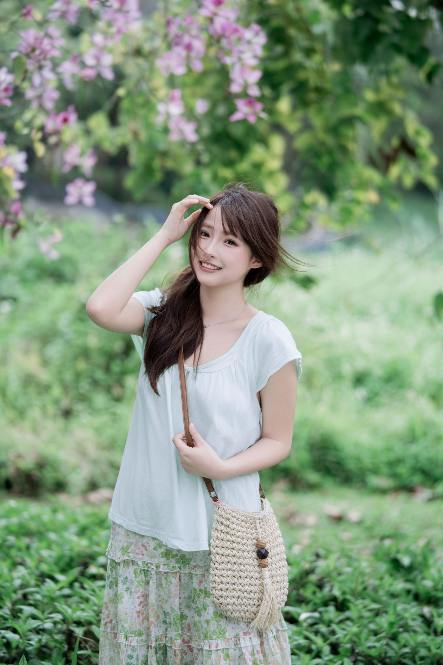图片[6] - 甜甜很开心 - 《一组自带温柔滤镜的森系写真》[33P] - 机器猫次元 - 机器猫次元