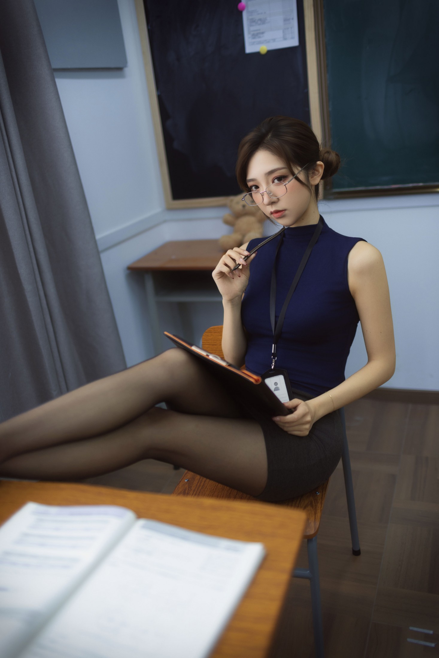 图片[6] - 呆萌琳 - 《麻辣教师》[15P] - 机器猫次元 - 机器猫次元