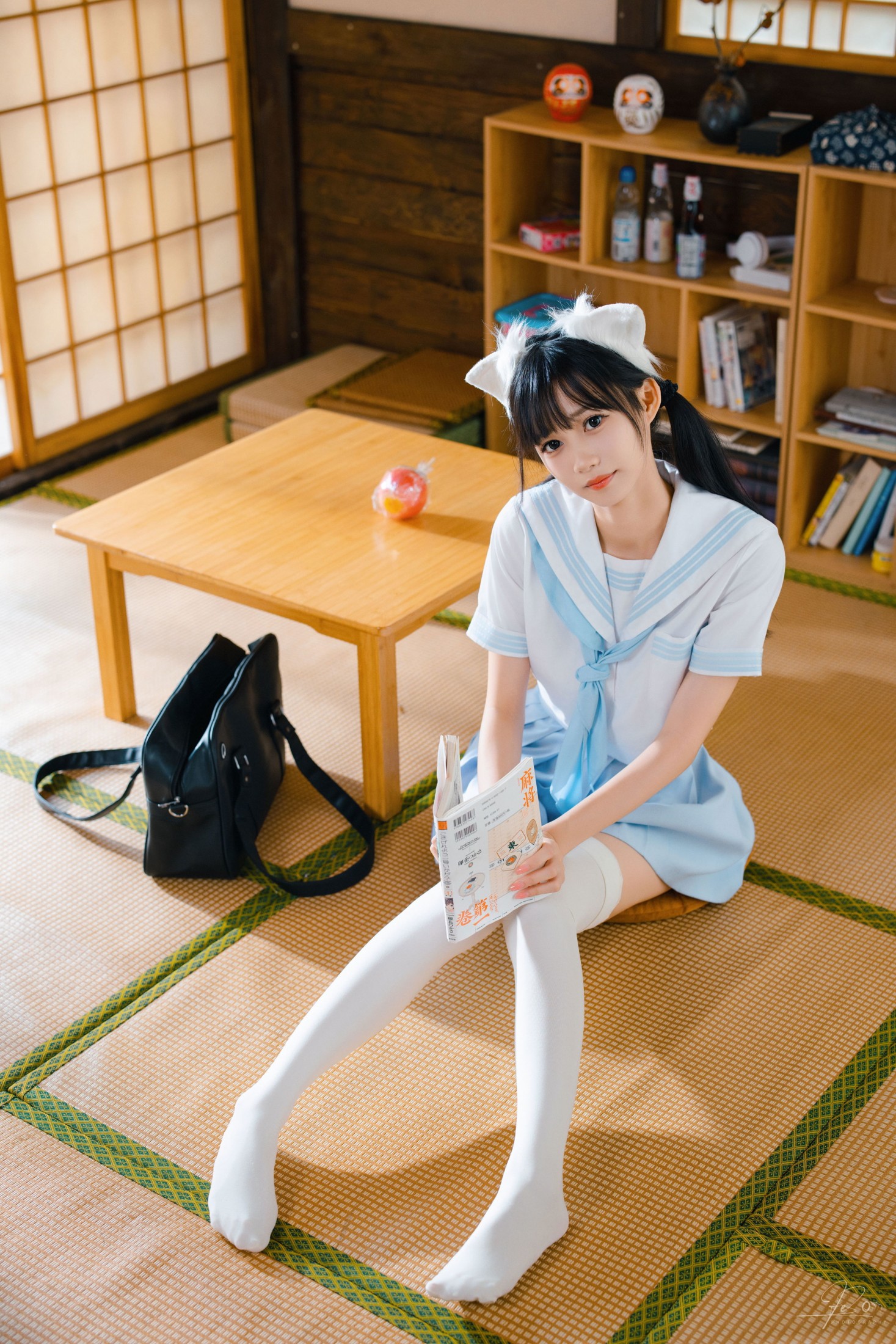 图片[1] - 小雨 - 《日系小屋》[21P] - 机器猫次元 - 机器猫次元