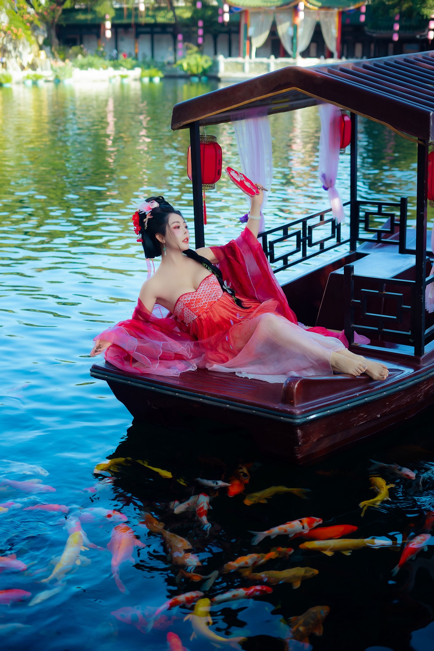 图片[3] - 米妮爱美丽 - 《锦鲤汉服美女》[28P] - 机器猫次元 - 机器猫次元