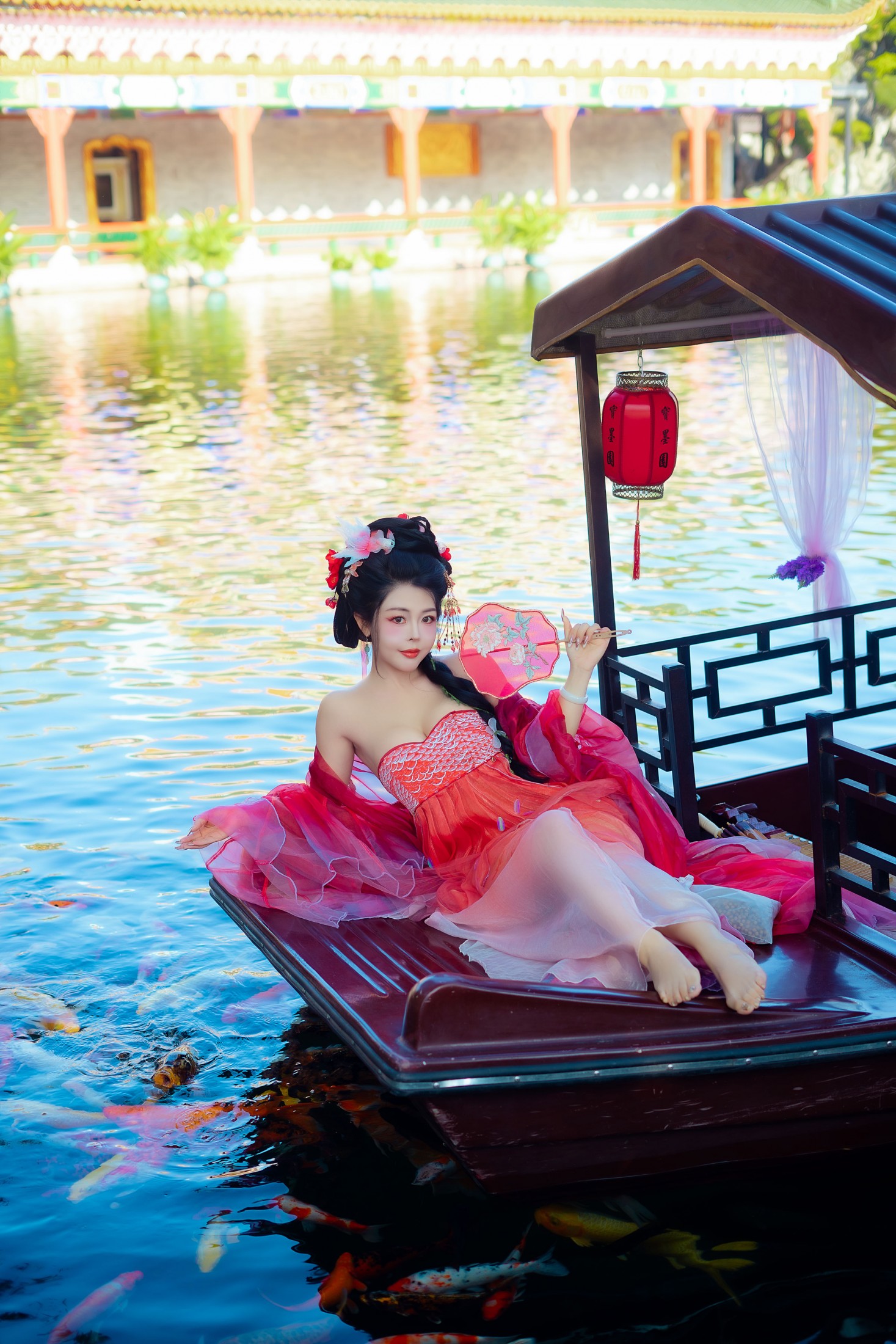图片[4] - 米妮爱美丽 - 《锦鲤汉服美女》[28P] - 机器猫次元 - 机器猫次元