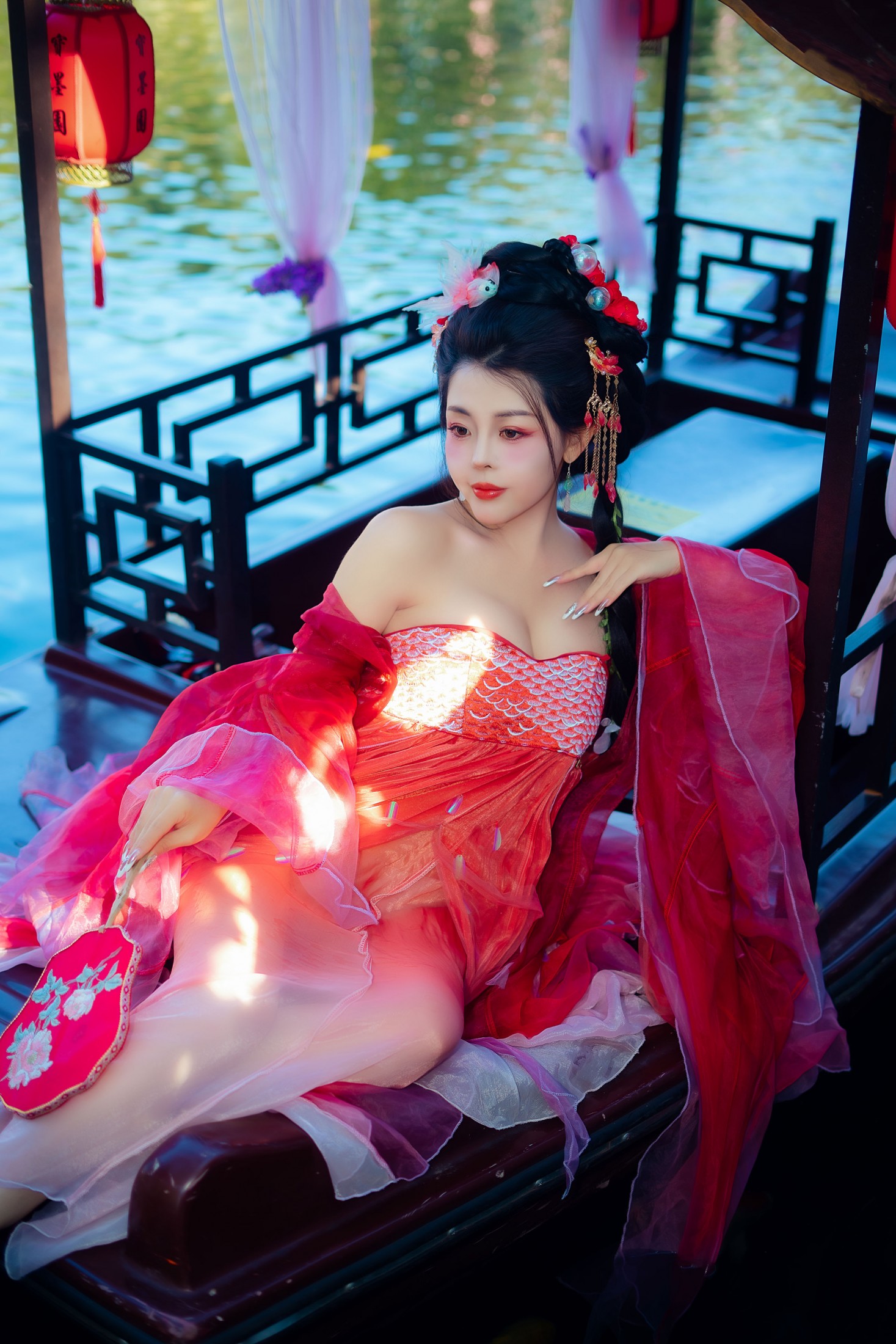 图片[6] - 米妮爱美丽 - 《锦鲤汉服美女》[28P] - 机器猫次元 - 机器猫次元