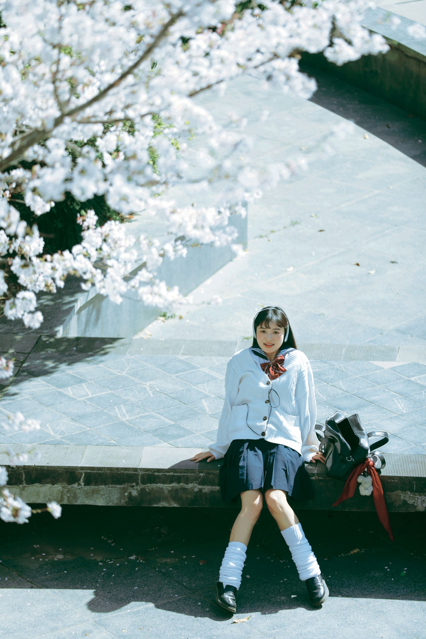 图片[5] - 萌三碎 - 《白樱少女》[12P] - 机器猫次元 - 机器猫次元