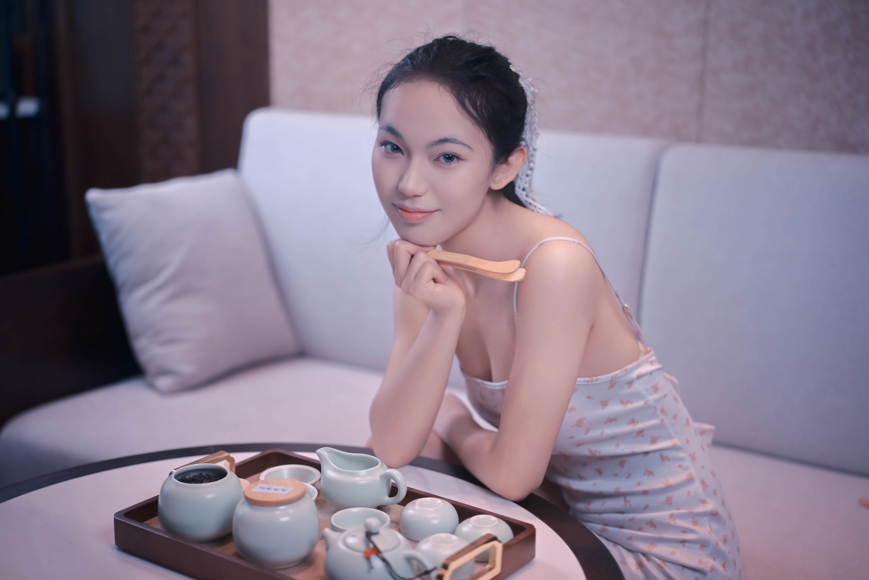 图片[2] - auremoonmt - 《茶烟未起，先闻清芬》[46P] - 机器猫次元 - 机器猫次元