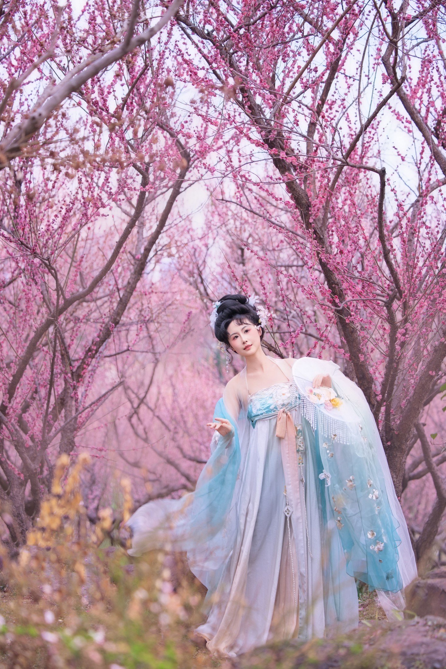 图片[1] - 橘芙芙 - 《插画风｜梅花》[10P] - 机器猫次元 - 机器猫次元