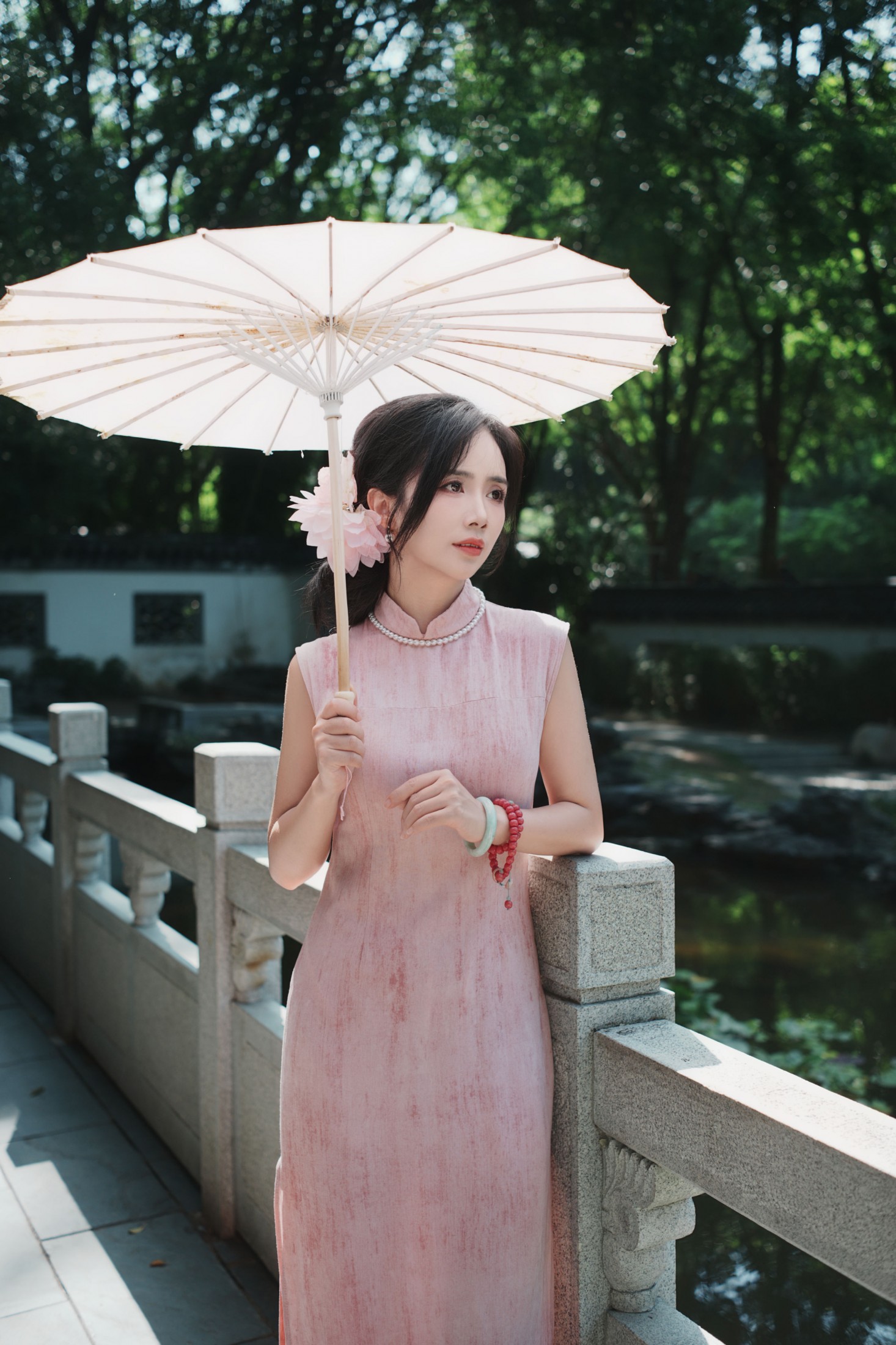 图片[1] - 敏敏 - 《粉衣沾露，误入江南旧梦里。》[15P] - 机器猫次元 - 机器猫次元