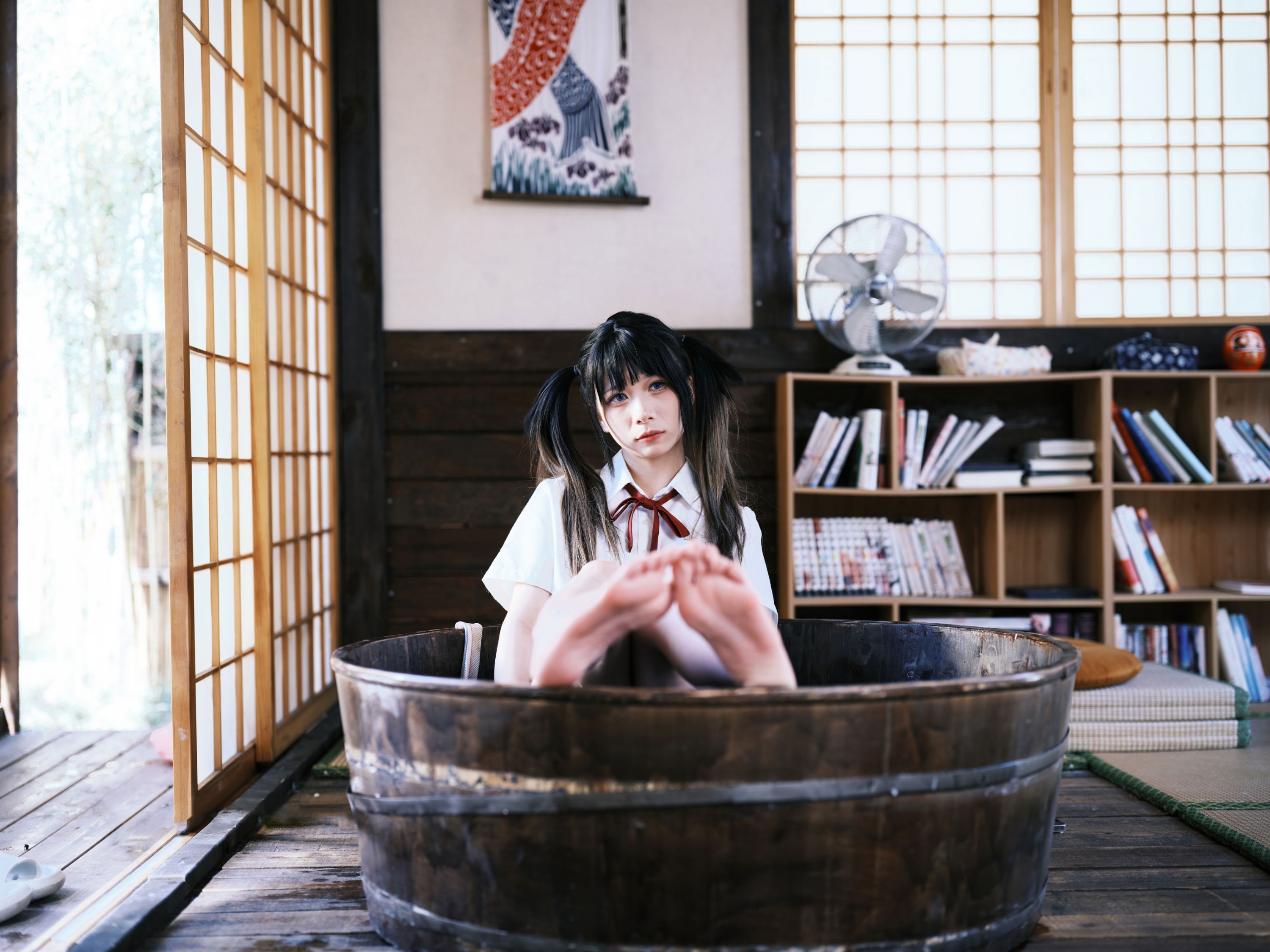 图片[1] - 琴玖久 - 《大木盆里的小姑娘》[38P] - 机器猫次元 - 机器猫次元