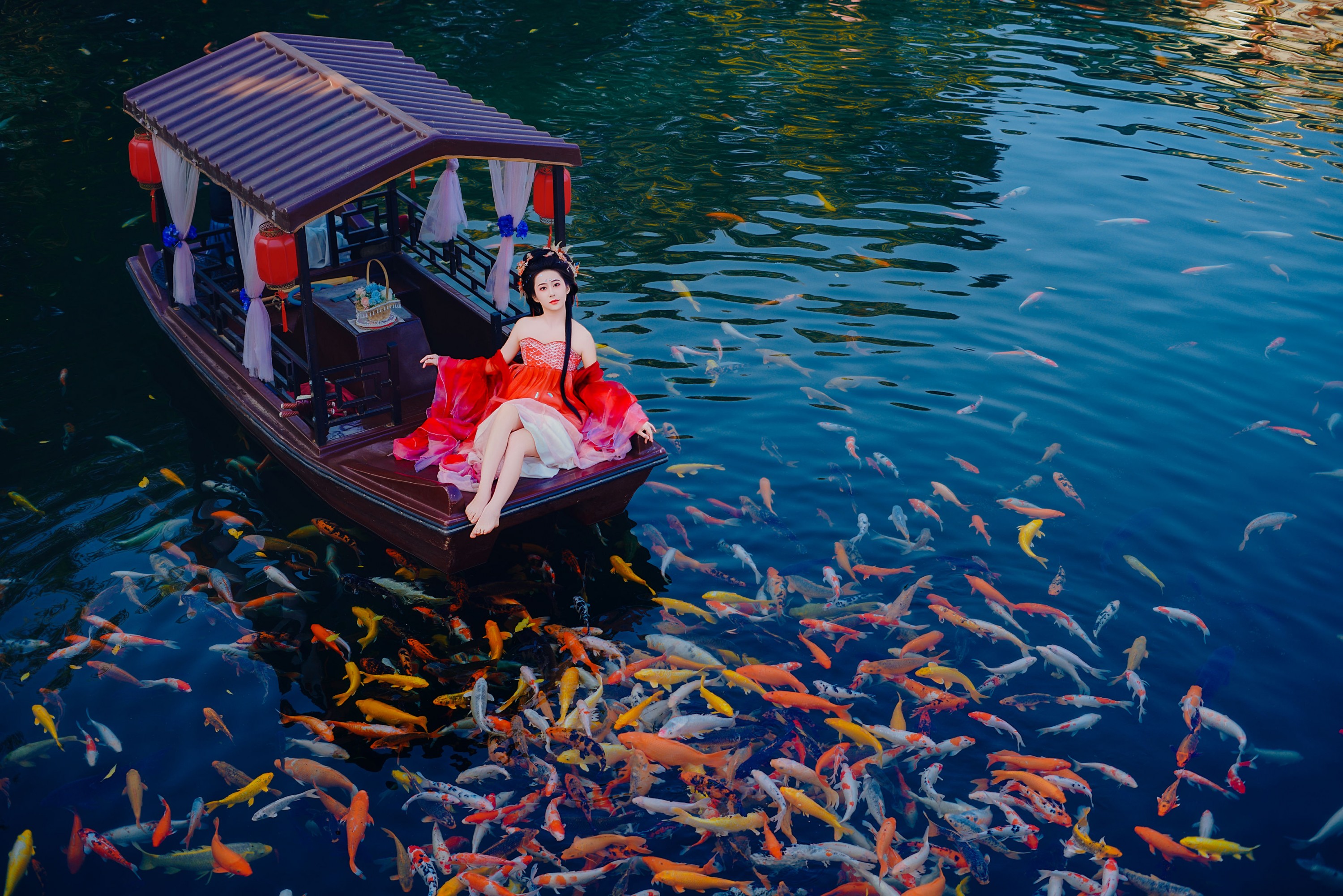 图片[5] - 富婆 - 《浮光映锦鲤，万事皆如意。》[23P] - 机器猫次元 - 机器猫次元