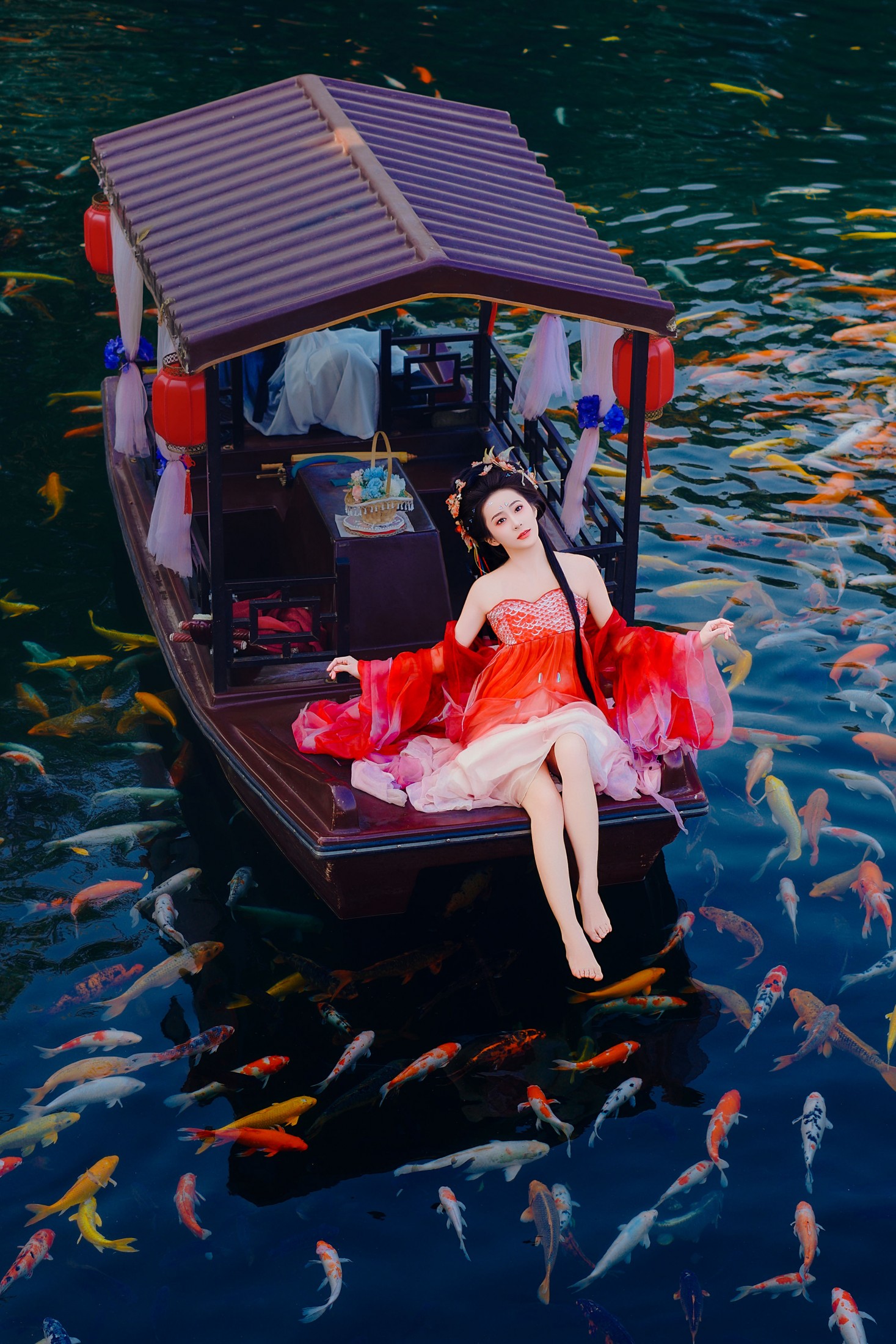 图片[7] - 富婆 - 《浮光映锦鲤，万事皆如意。》[23P] - 机器猫次元 - 机器猫次元