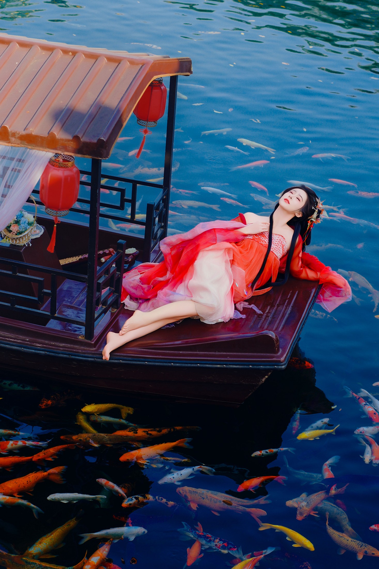 图片[2] - 富婆 - 《浮光映锦鲤，万事皆如意。》[23P] - 机器猫次元 - 机器猫次元