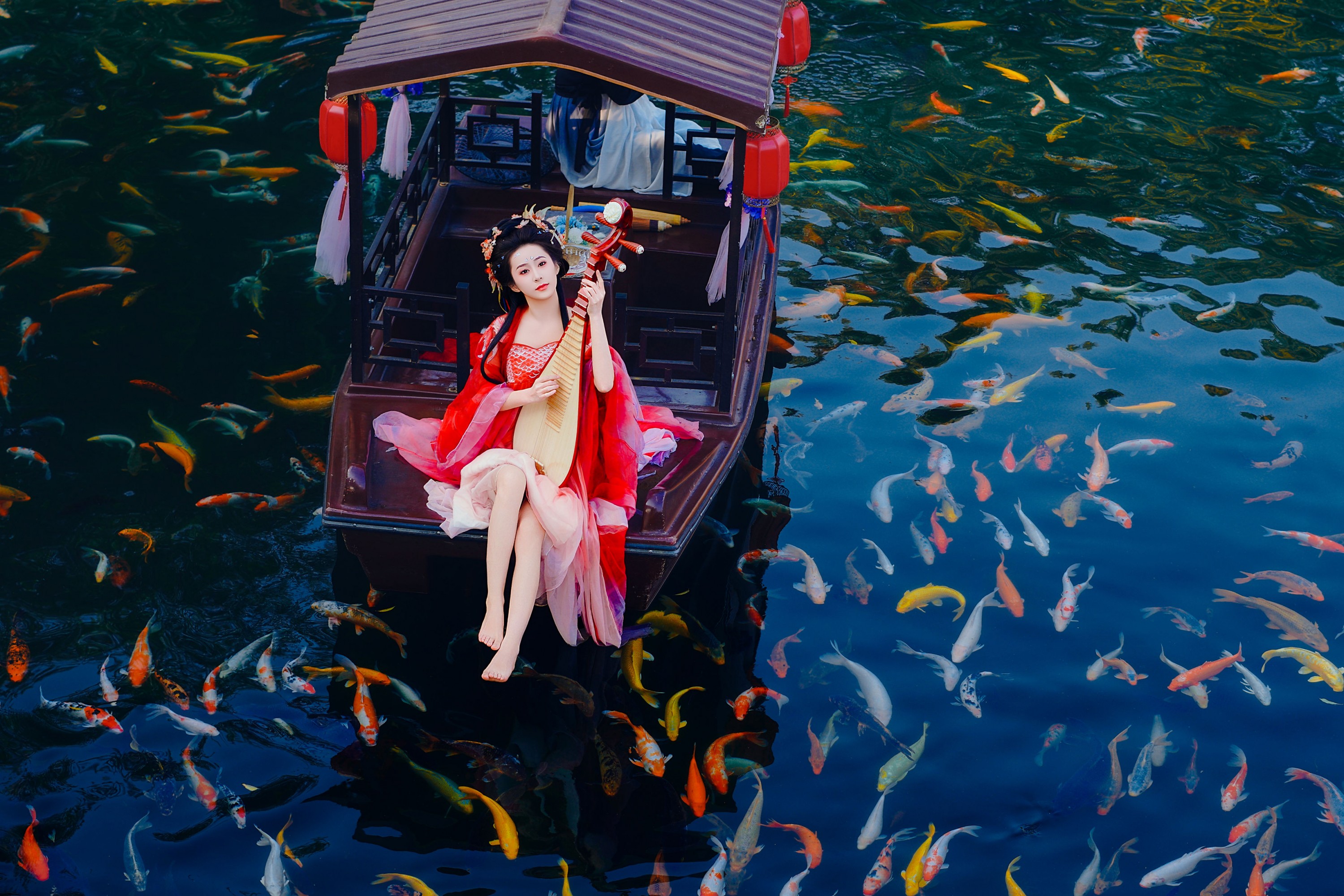 图片[8] - 富婆 - 《浮光映锦鲤，万事皆如意。》[23P] - 机器猫次元 - 机器猫次元