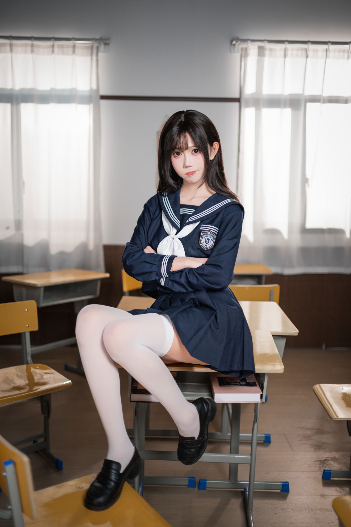 图片[2] - 万鲨鲨 - 《JK少女》[12P] - 机器猫次元 - 机器猫次元