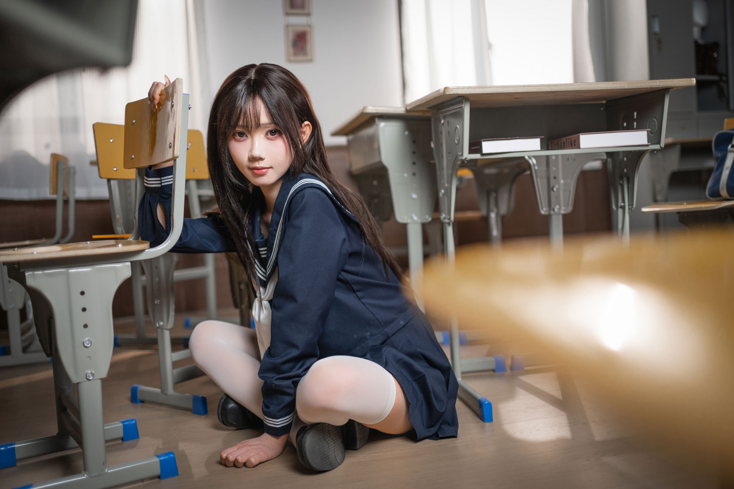 图片[6] - 万鲨鲨 - 《JK少女》[12P] - 机器猫次元 - 机器猫次元