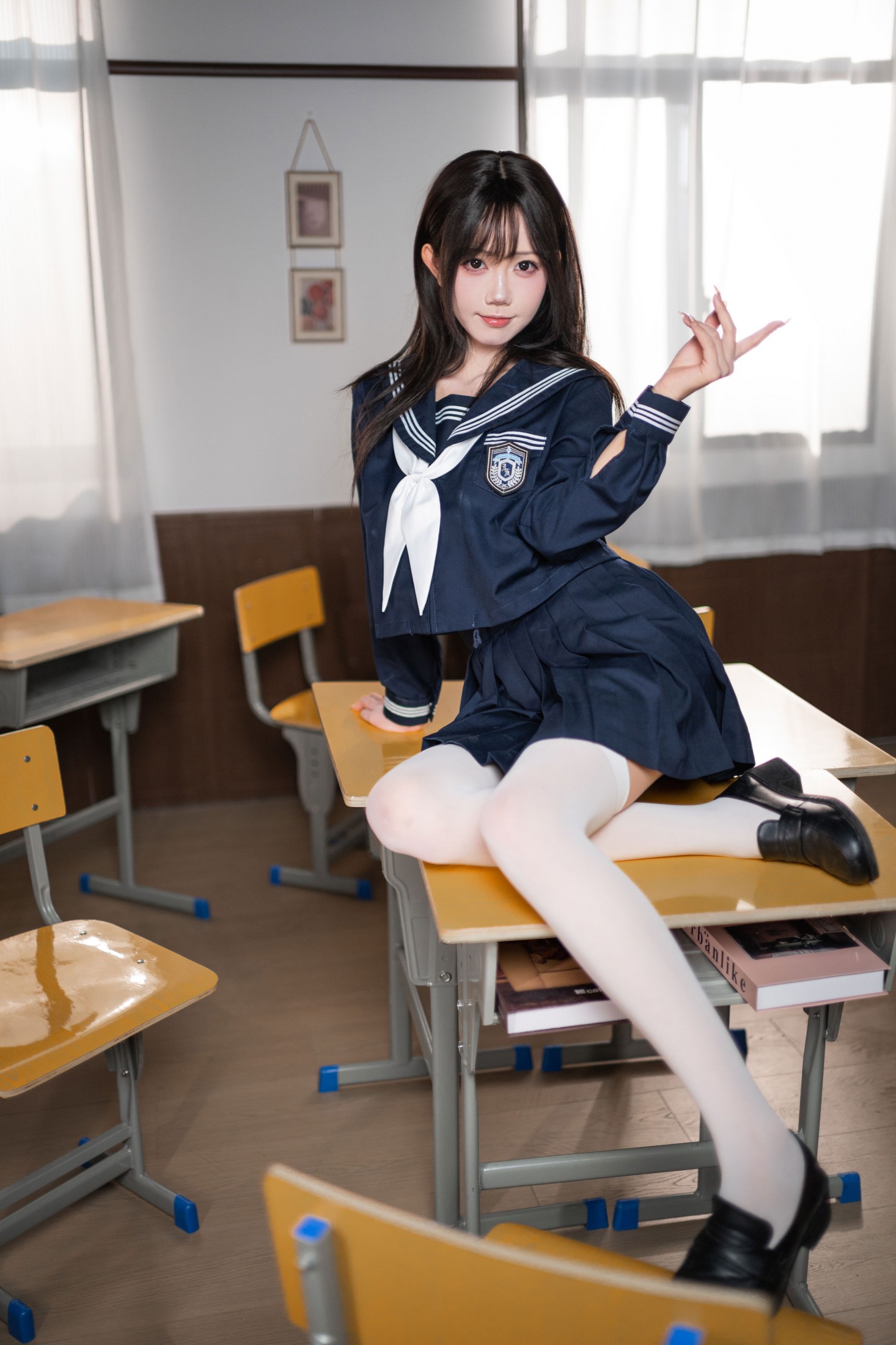 图片[3] - 万鲨鲨 - 《JK少女》[12P] - 机器猫次元 - 机器猫次元
