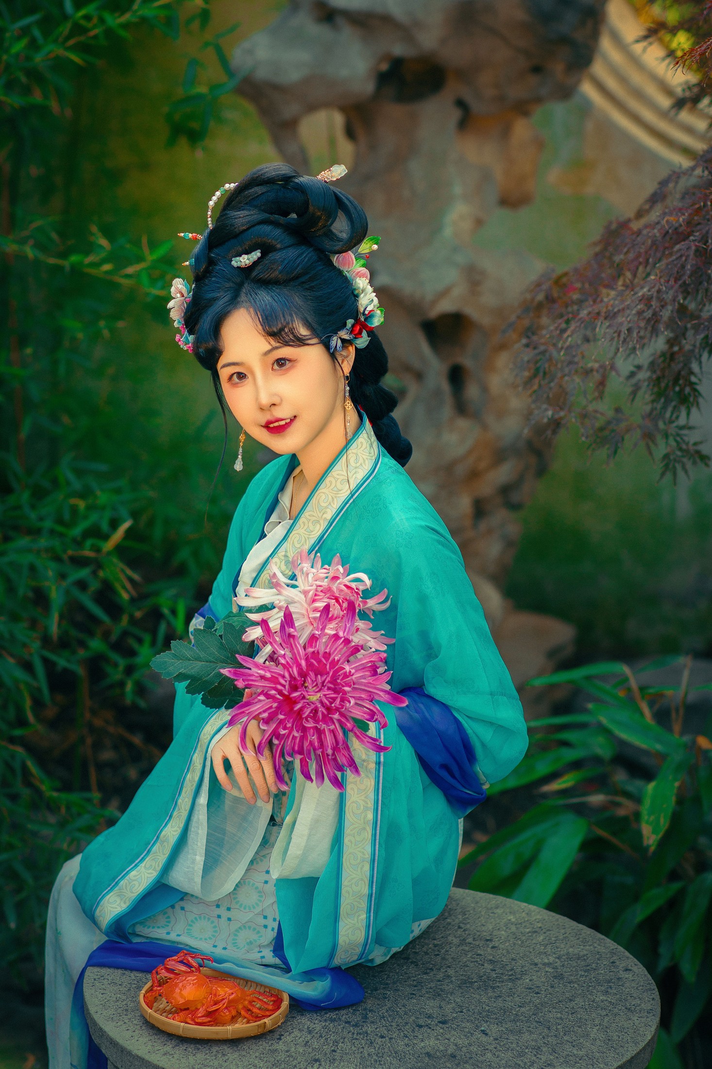 图片[7] - 橘芙芙 - 《园林里的宋仕女》[26P] - 机器猫次元 - 机器猫次元