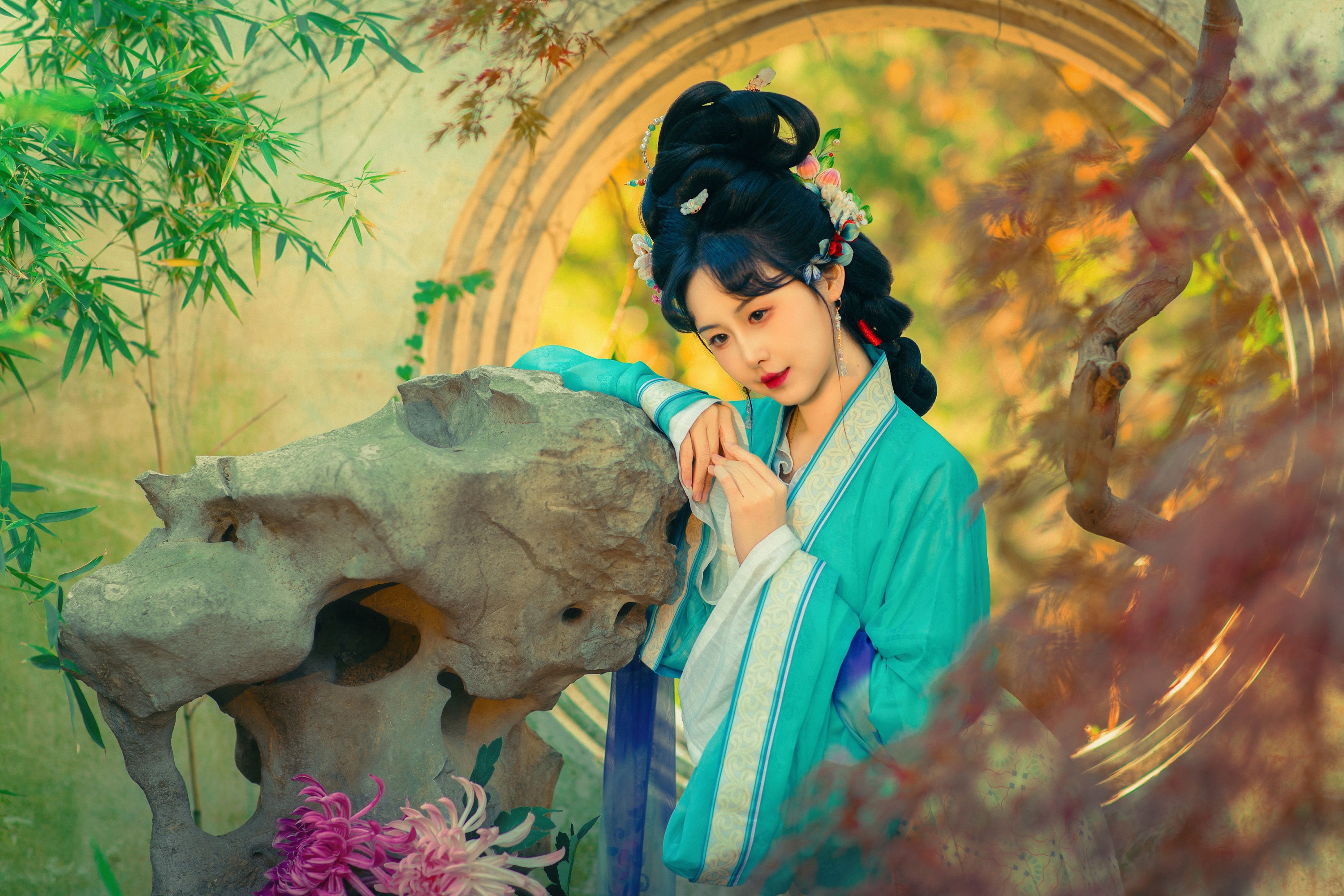 图片[3] - 橘芙芙 - 《园林里的宋仕女》[26P] - 机器猫次元 - 机器猫次元