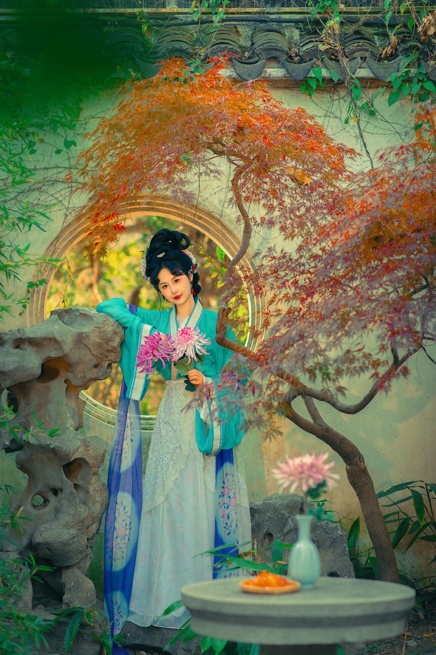图片[2] - 橘芙芙 - 《园林里的宋仕女》[26P] - 机器猫次元 - 机器猫次元