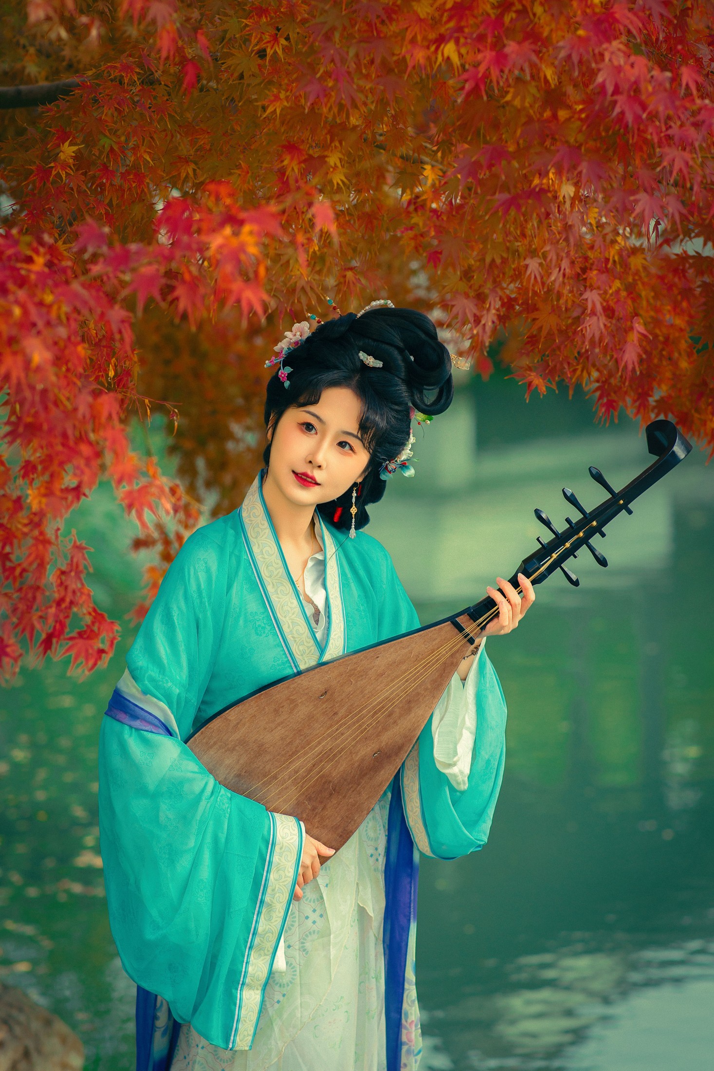 图片[8] - 橘芙芙 - 《园林里的宋仕女》[26P] - 机器猫次元 - 机器猫次元