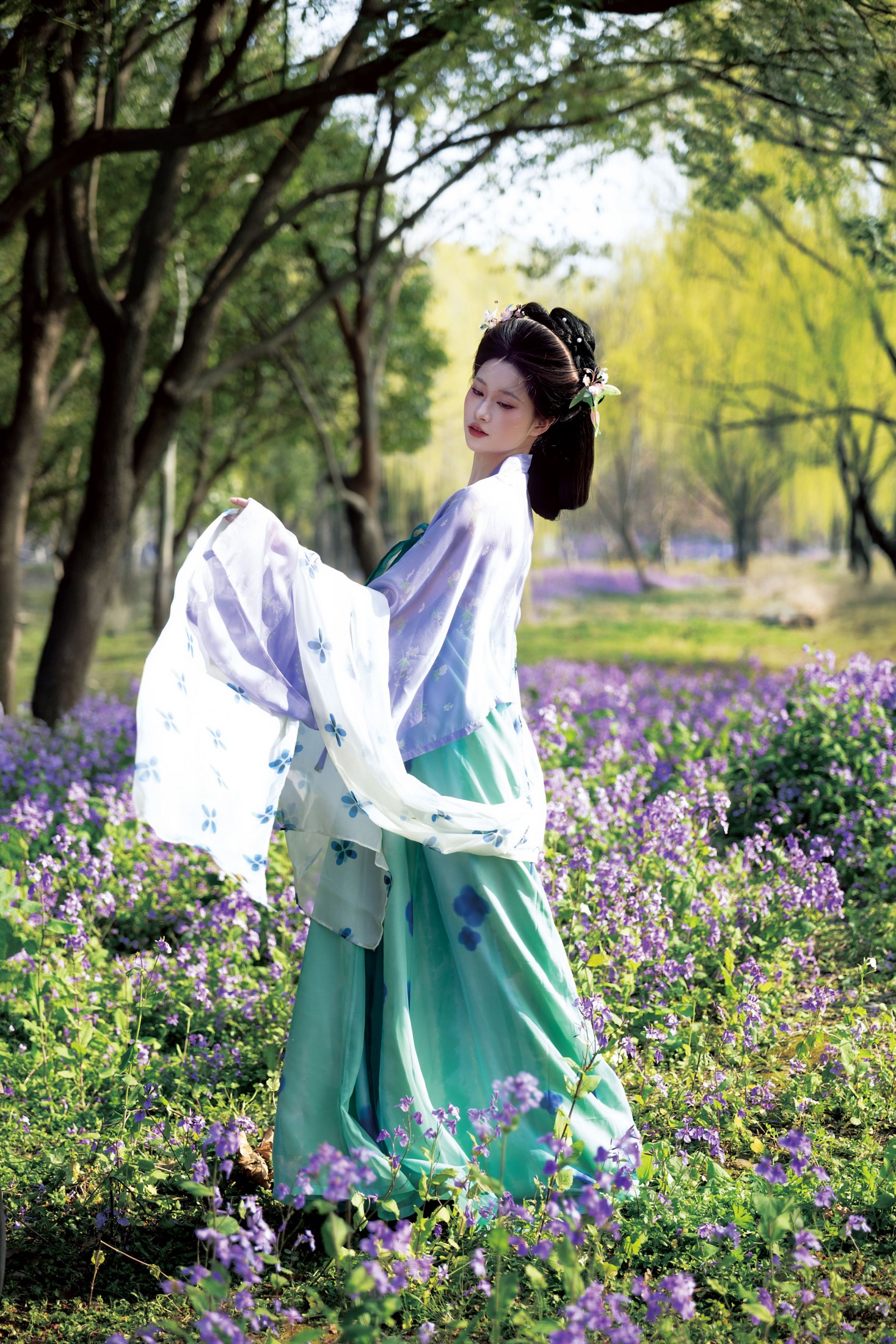 图片[3] - 百变小洁 - 《二月兰汉服》[13P] - 机器猫次元 - 机器猫次元