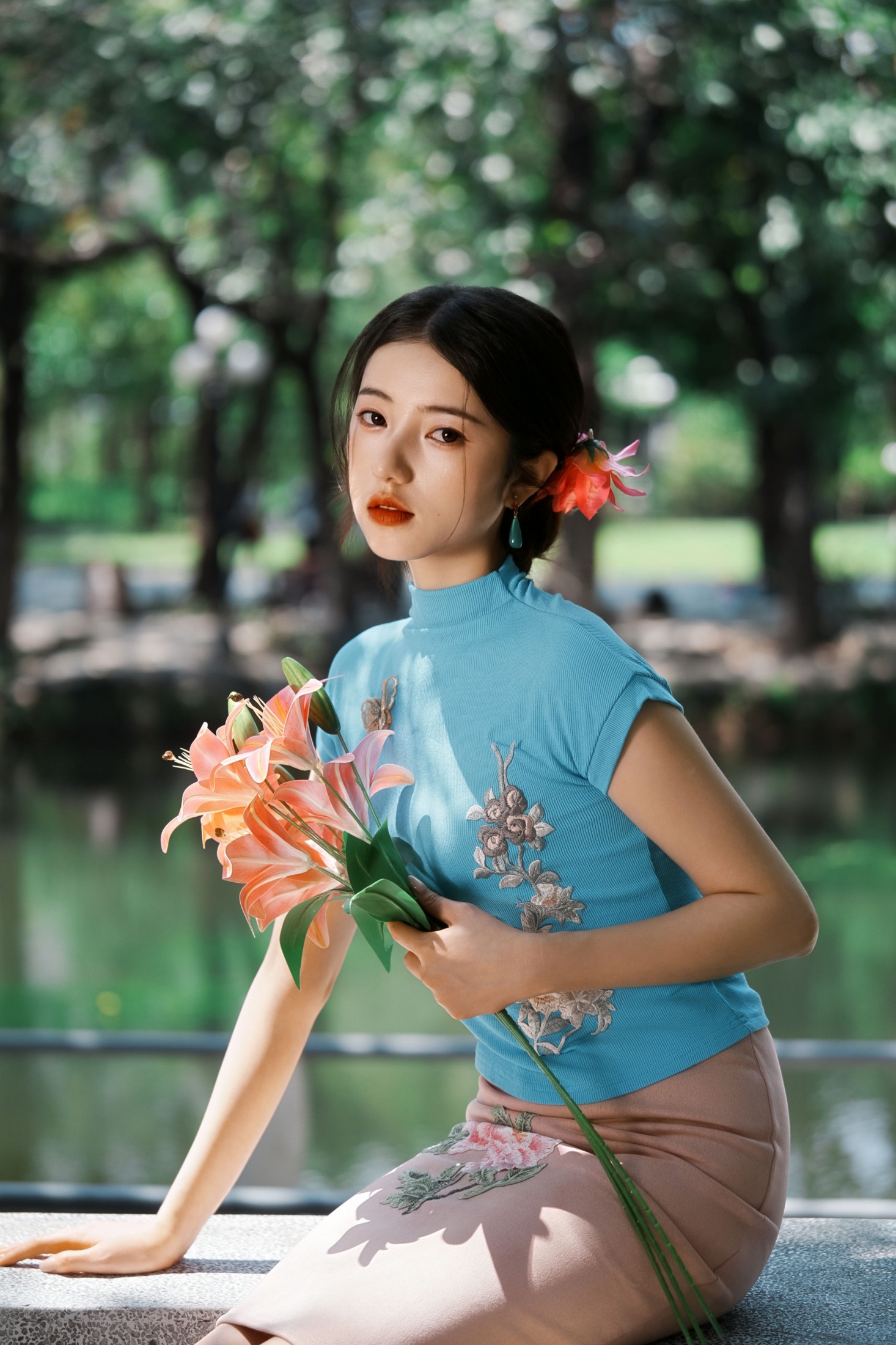 图片[3] - 蔡蔡 - 《一半是青花，一半是海棠。》[11P] - 机器猫次元 - 机器猫次元
