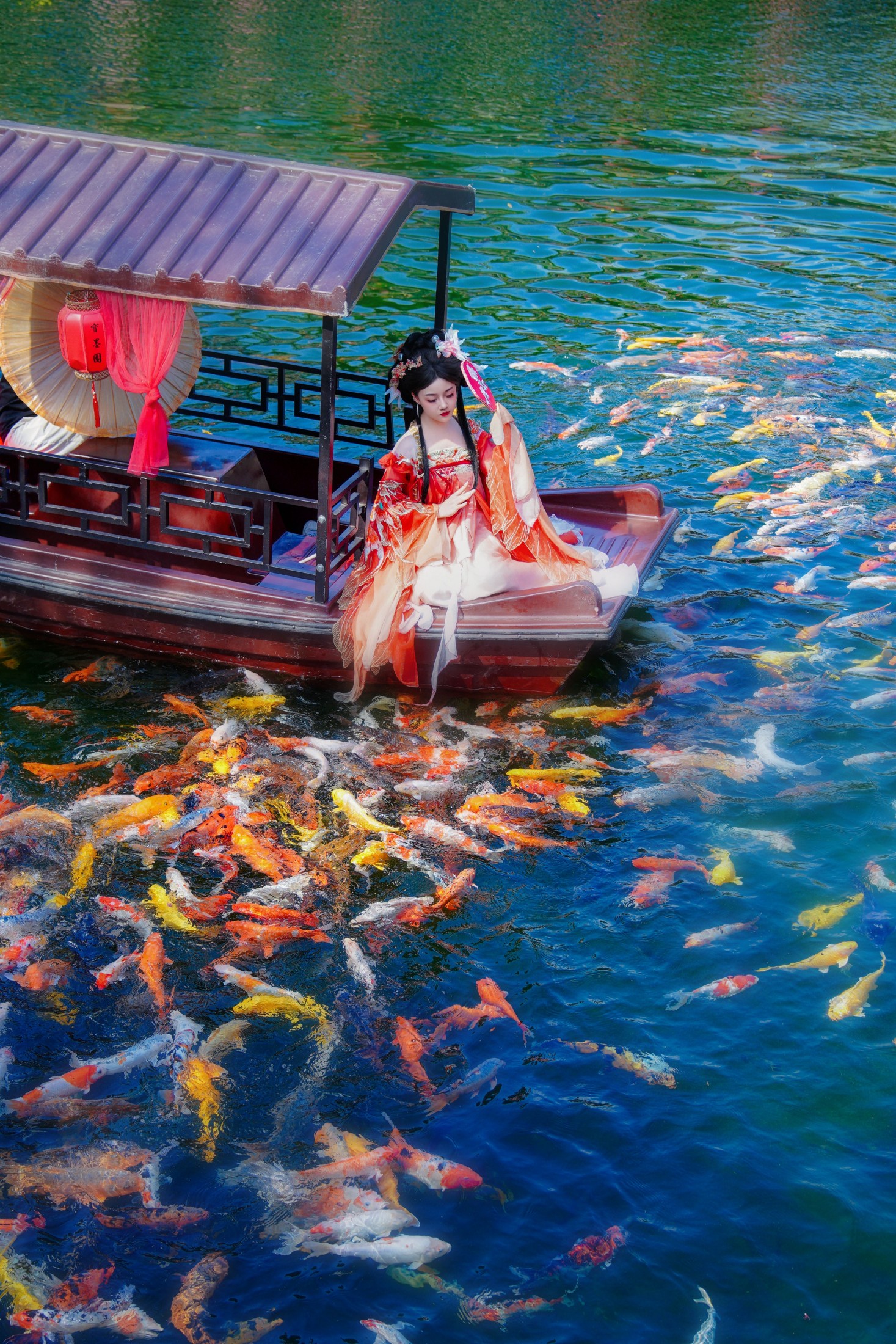 图片[2] - KE - 《锦鲤汉服人像写真》[14P] - 机器猫次元 - 机器猫次元
