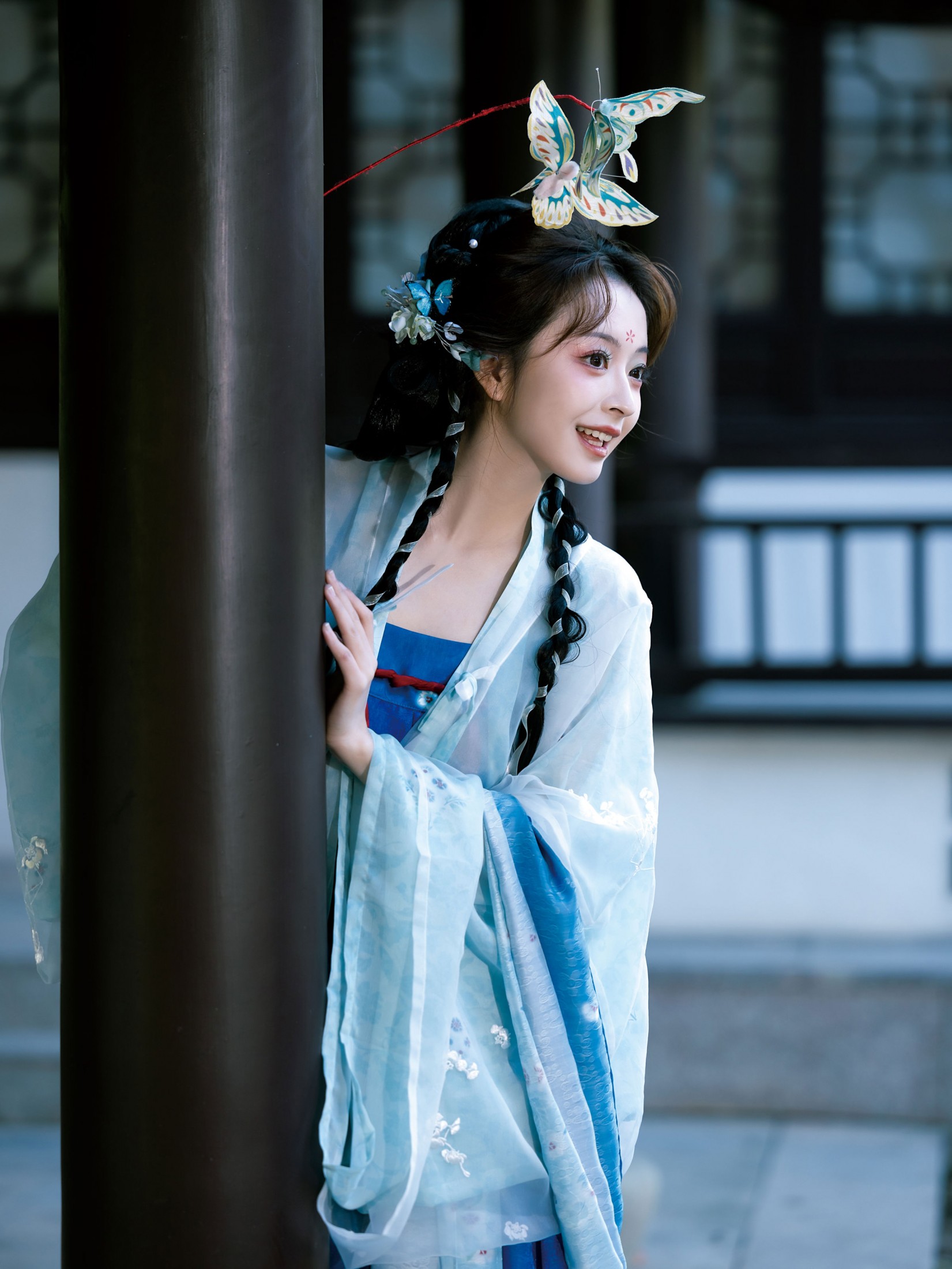 图片[7] - 欢欢 - 《清甜少女汉服外景》[12P] - 机器猫次元 - 机器猫次元