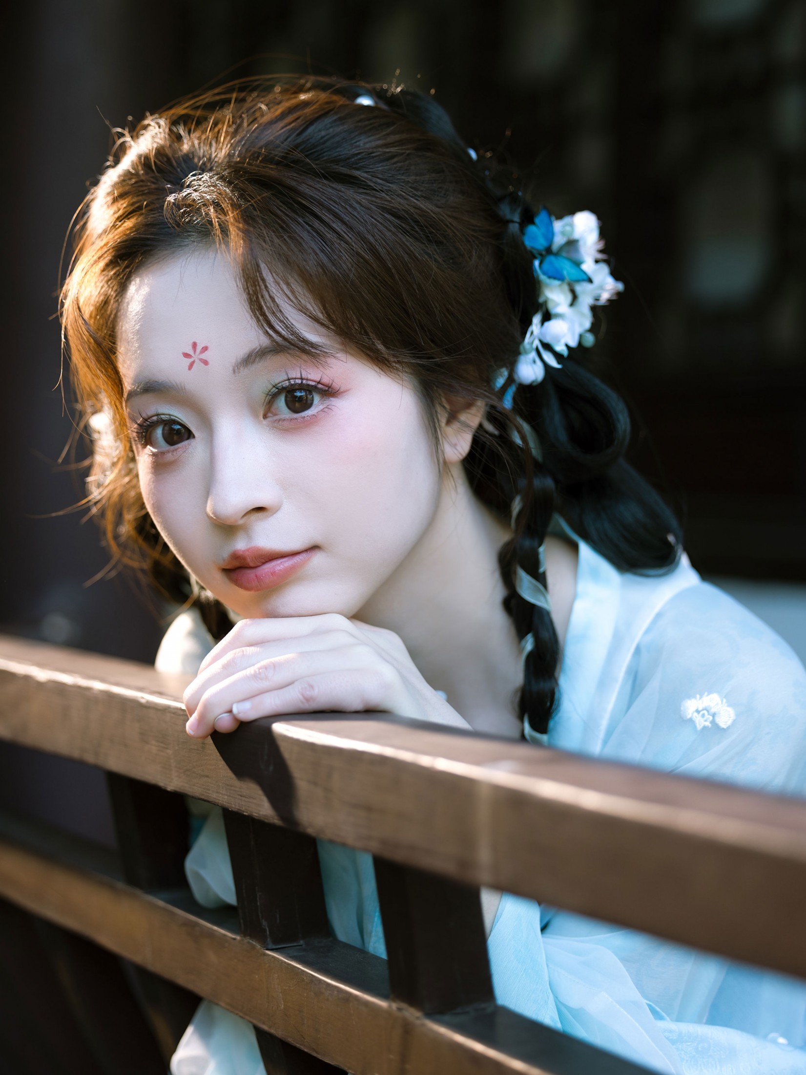 图片[4] - 欢欢 - 《清甜少女汉服外景》[12P] - 机器猫次元 - 机器猫次元