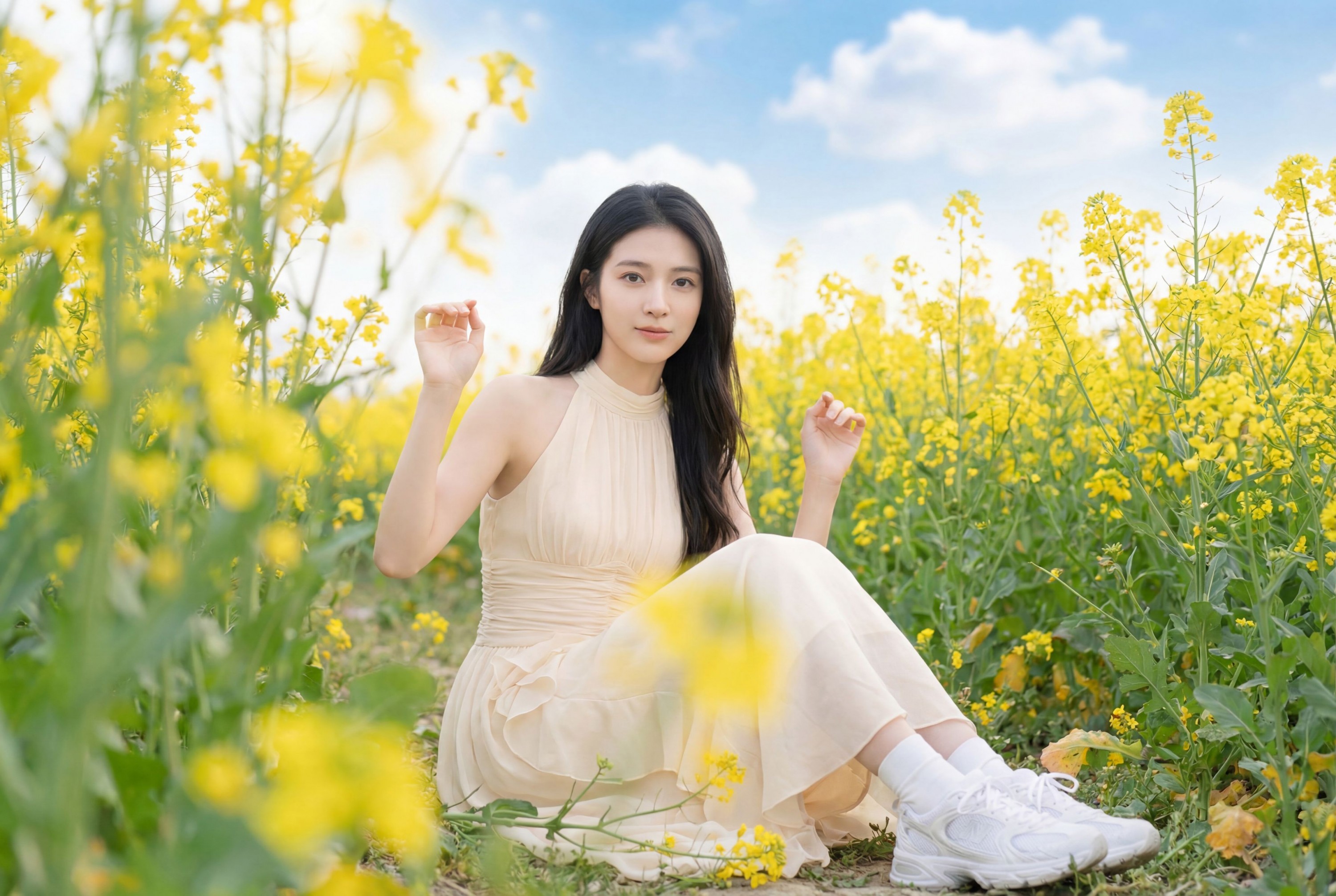 图片[8] - 《油菜花中少女》[10P] - 机器猫次元 - 机器猫次元