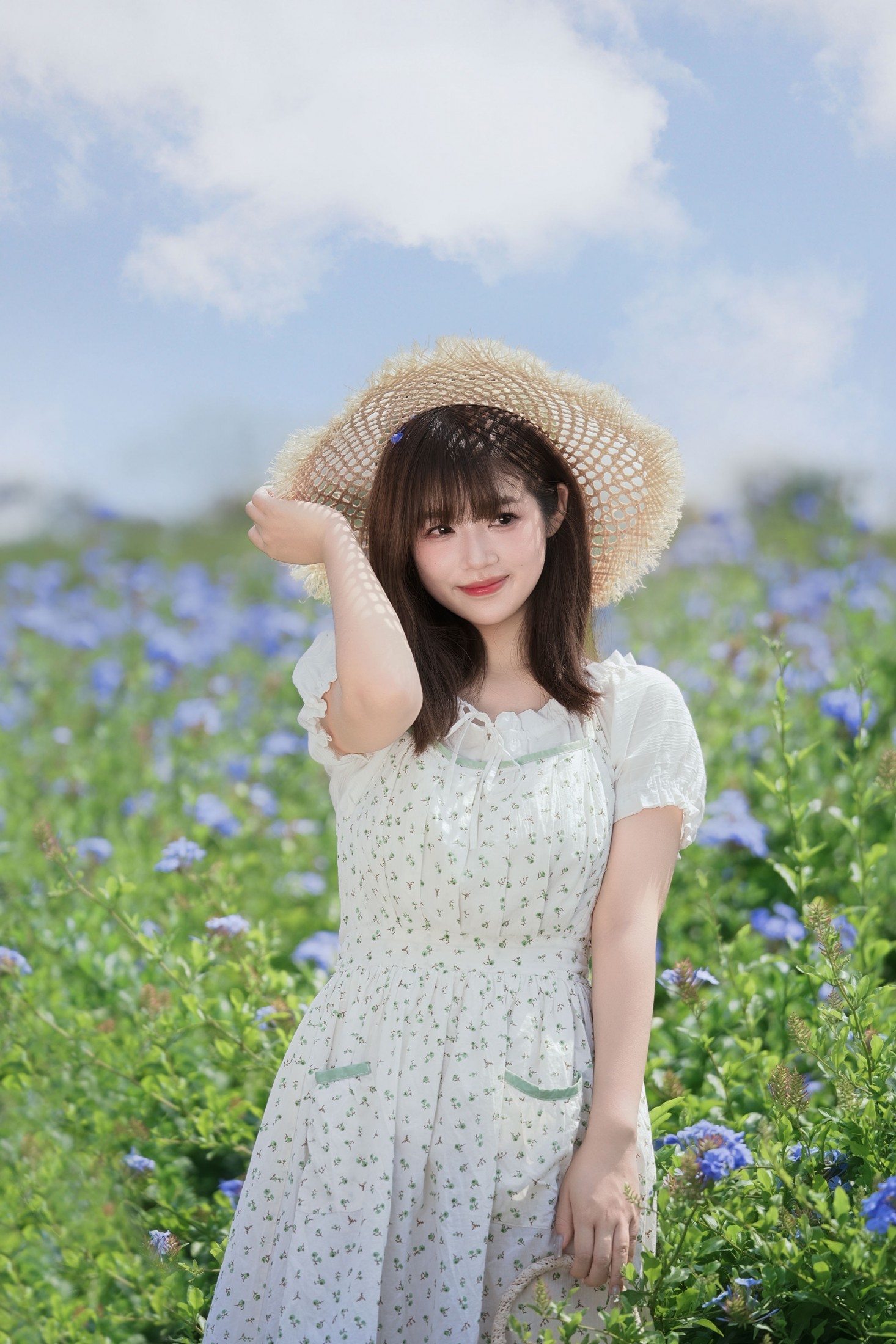 图片[6] - 呆头飞鹅 - 《春日限定蓝花田写真｜把夏天穿在身上》[51P] - 机器猫次元 - 机器猫次元