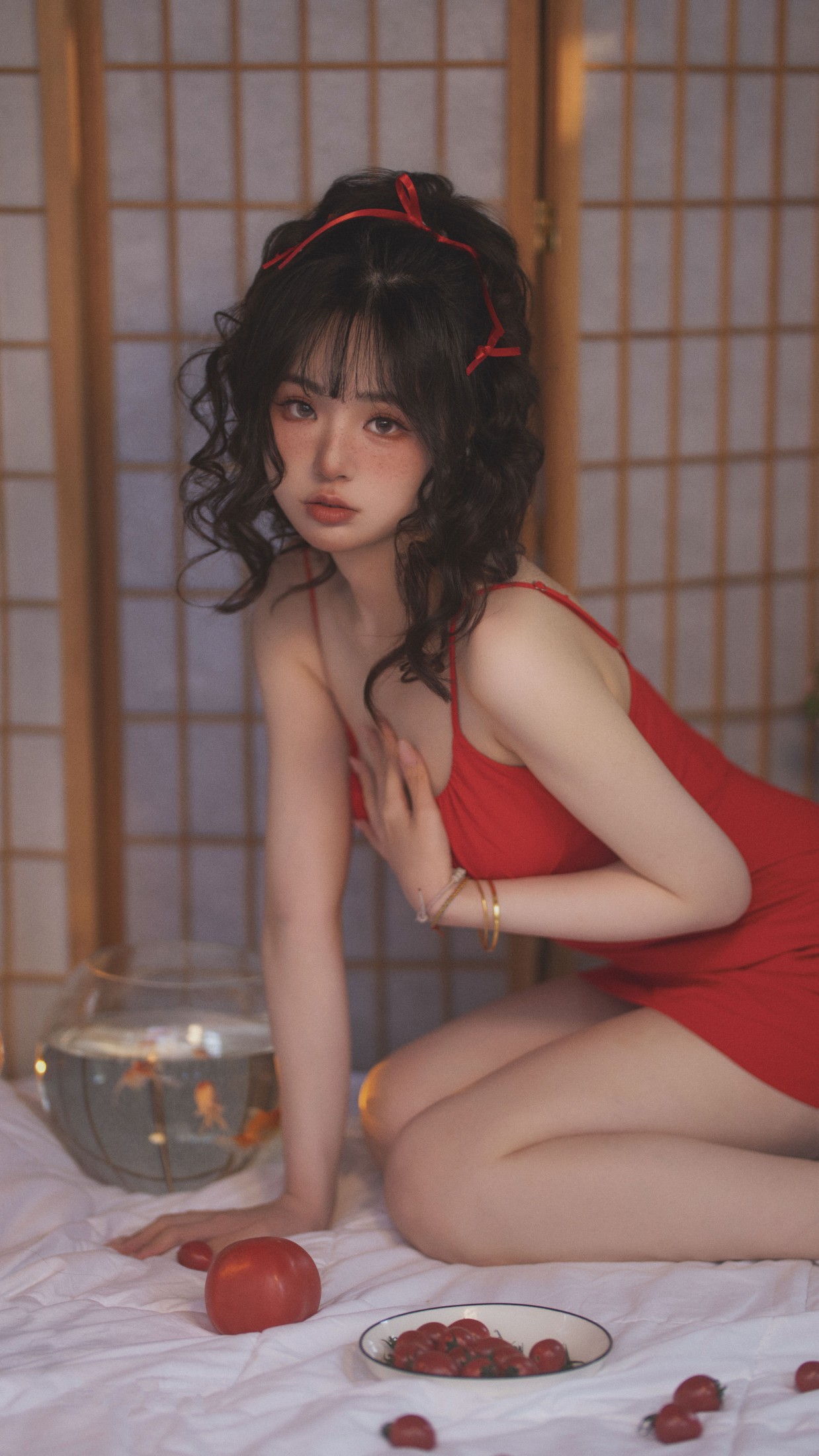 图片[4] - 是糖醋小排骨呀 - 《红裙》[9P] - 机器猫次元 - 机器猫次元
