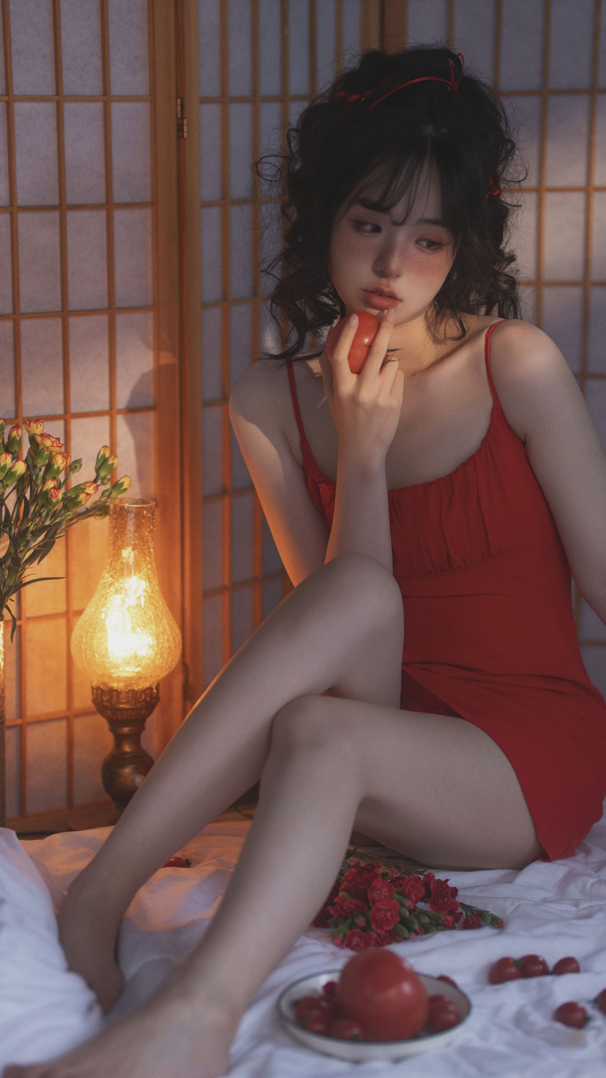 图片[1] - 是糖醋小排骨呀 - 《红裙》[9P] - 机器猫次元 - 机器猫次元