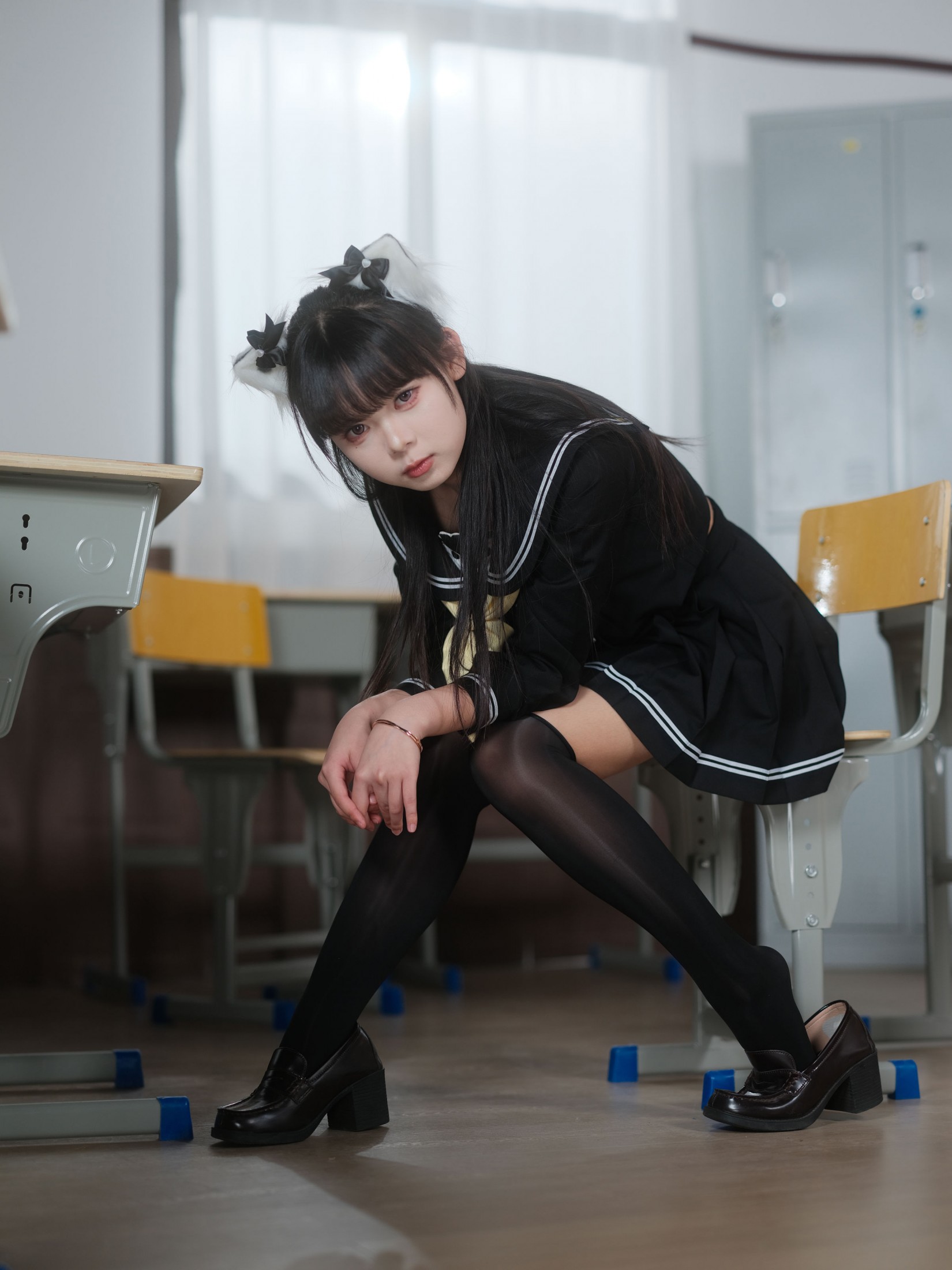 图片[6] - 呱呱大帝 - 《JK制服》[50P] - 机器猫次元 - 机器猫次元