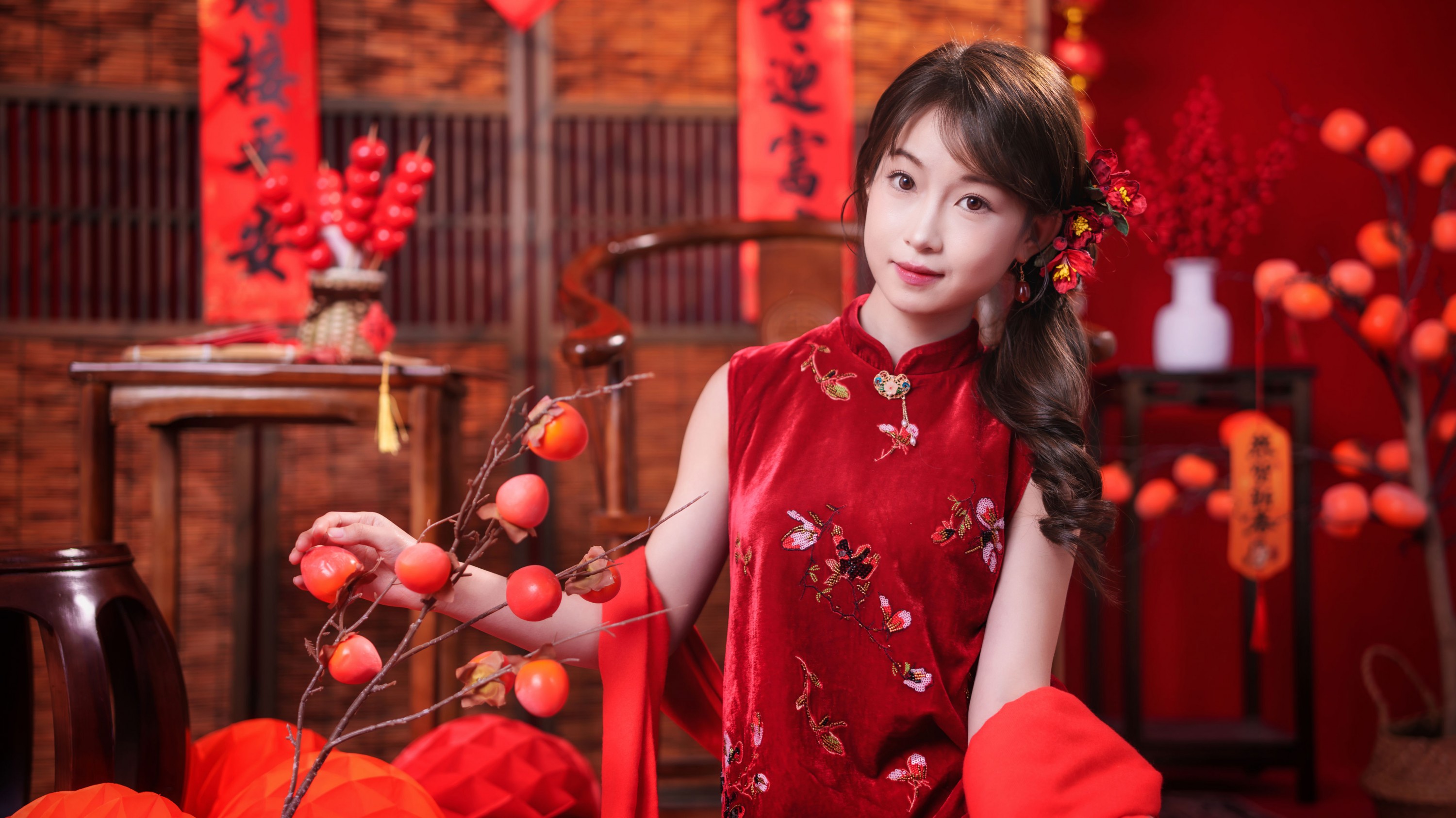 图片[2] - 小邱 - 《新年红衣女少女》[12P] - 机器猫次元 - 机器猫次元