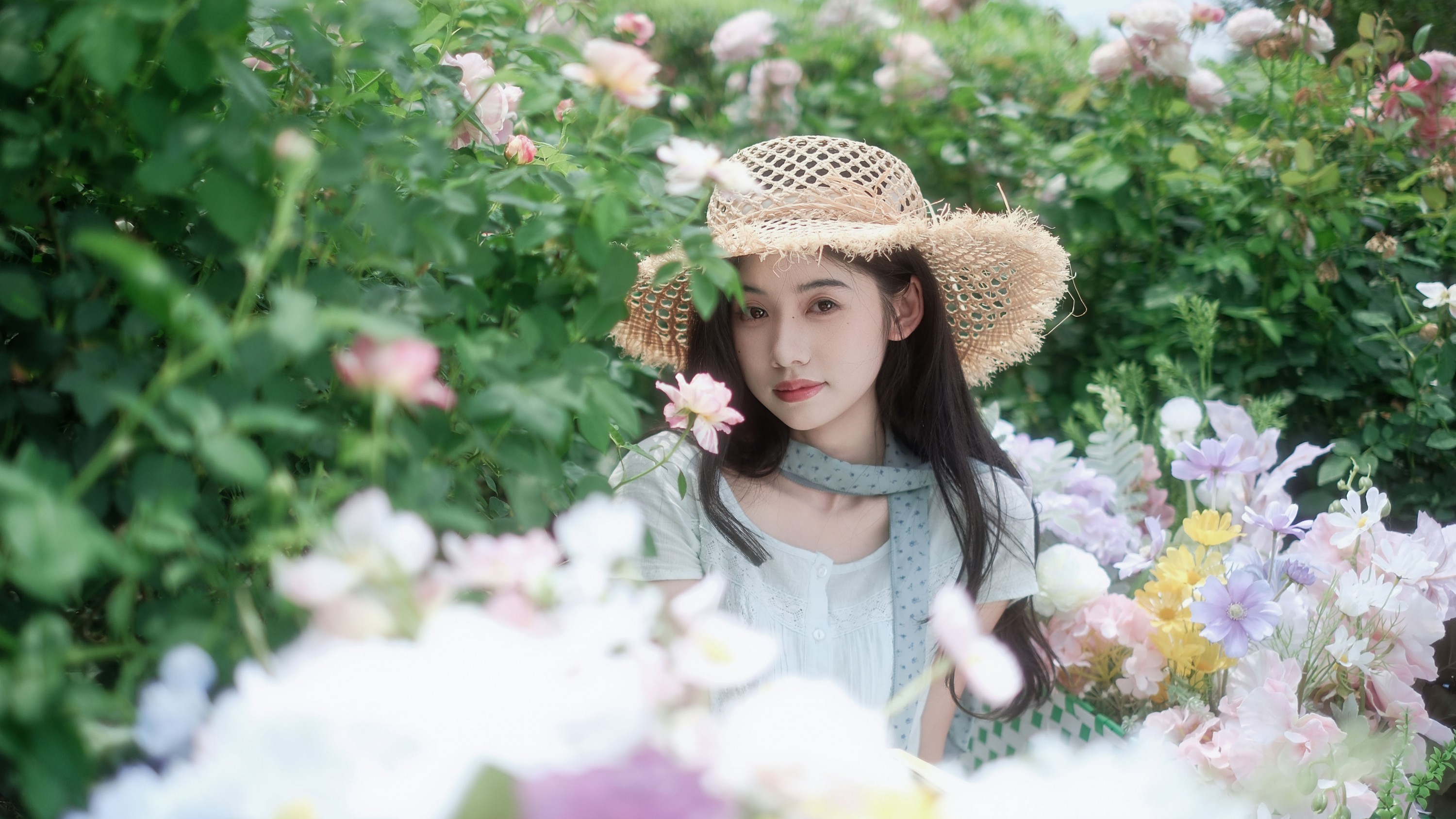 图片[8] - 欧阳明慧 - 《花海里的“白月光”，这一眼太绝了！》[22P] - 机器猫次元 - 机器猫次元