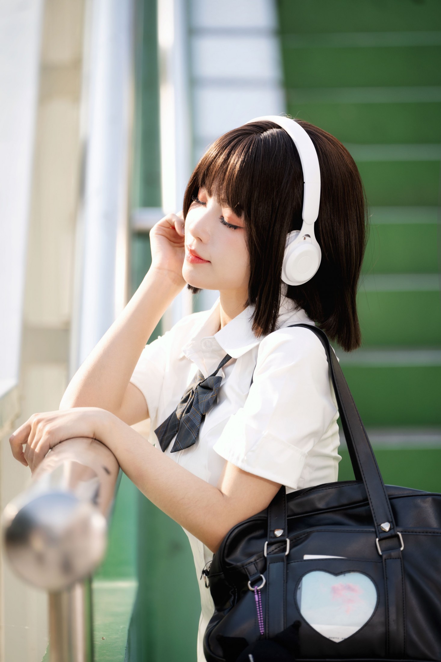 图片[1] - 猫猫CC不炸毛 - 《JK少女》[16P] - 机器猫次元 - 机器猫次元