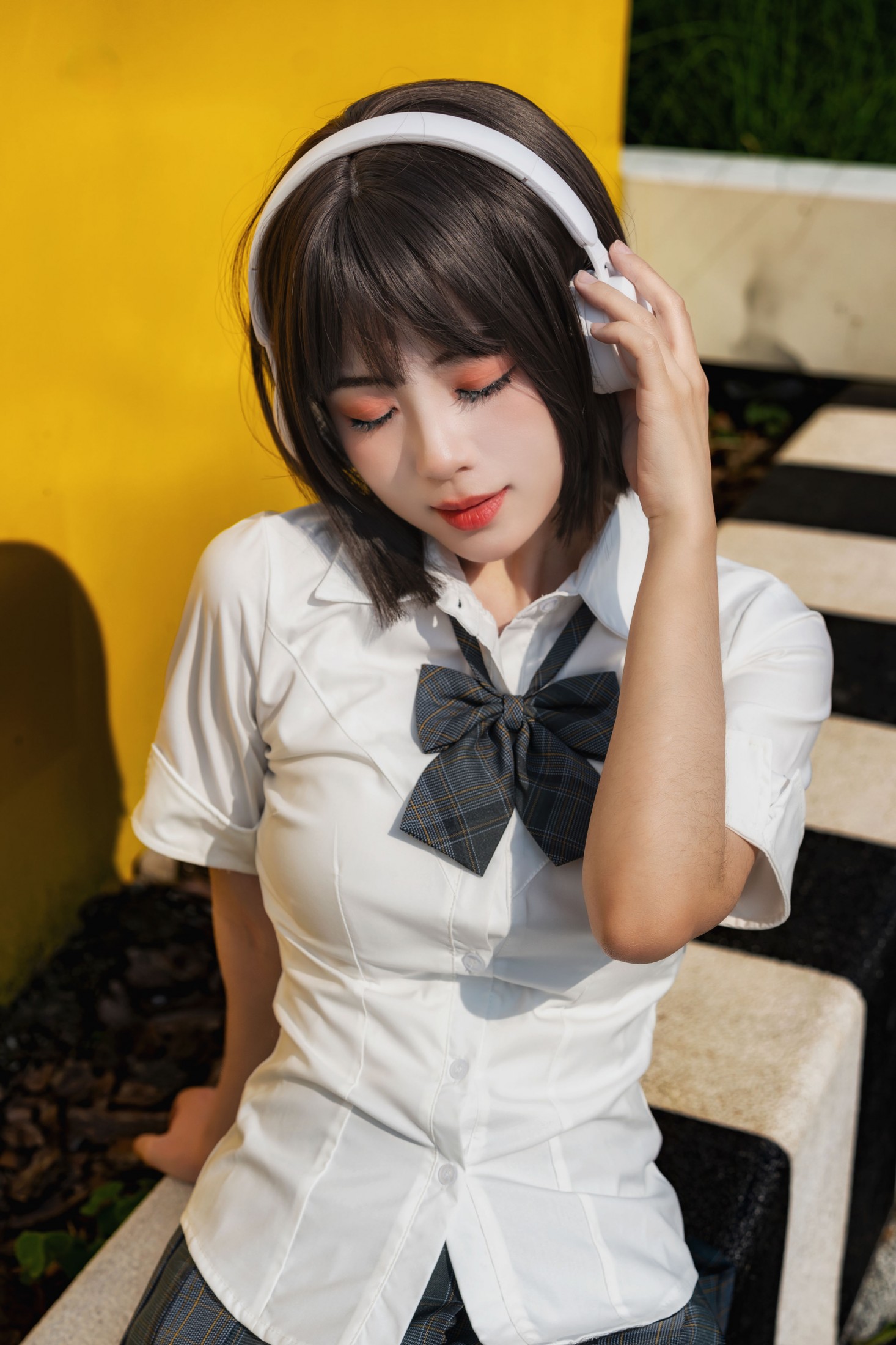 图片[7] - 猫猫CC不炸毛 - 《JK少女》[16P] - 机器猫次元 - 机器猫次元