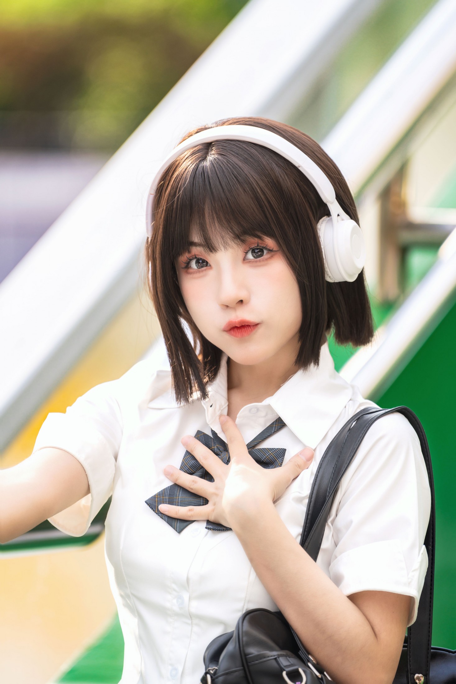 图片[4] - 猫猫CC不炸毛 - 《JK少女》[16P] - 机器猫次元 - 机器猫次元