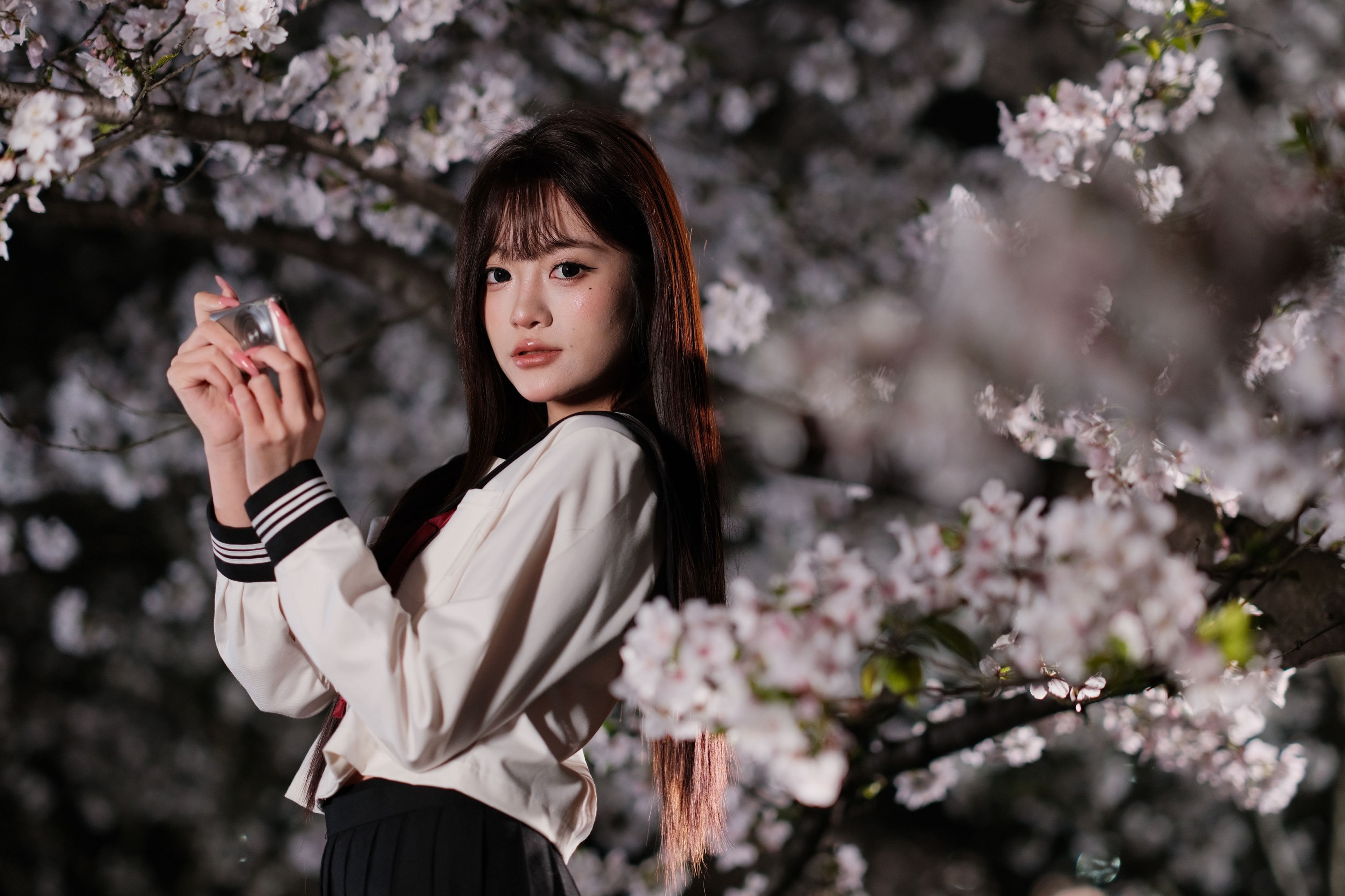 图片[7] - 纯纯 - 《夜樱人像 富士中画幅直出》[25P] - 机器猫次元 - 机器猫次元