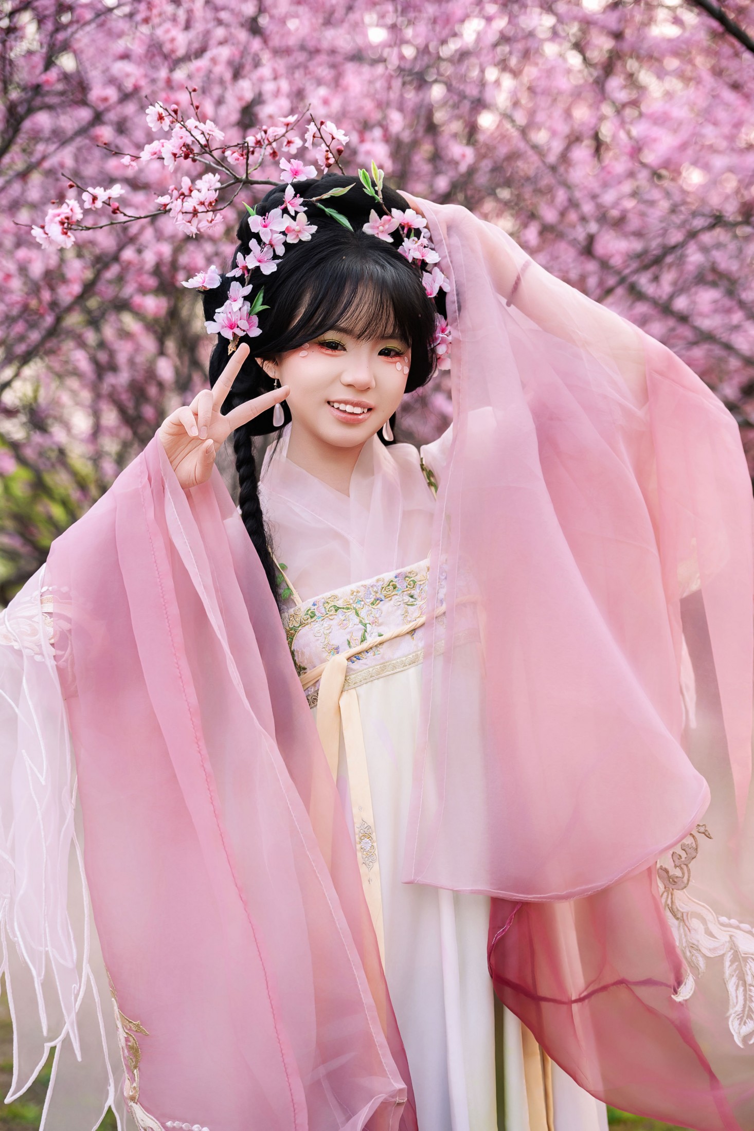 图片[5] - 珠珠 - 《春樱赴约，桃气少女》[10P] - 机器猫次元 - 机器猫次元