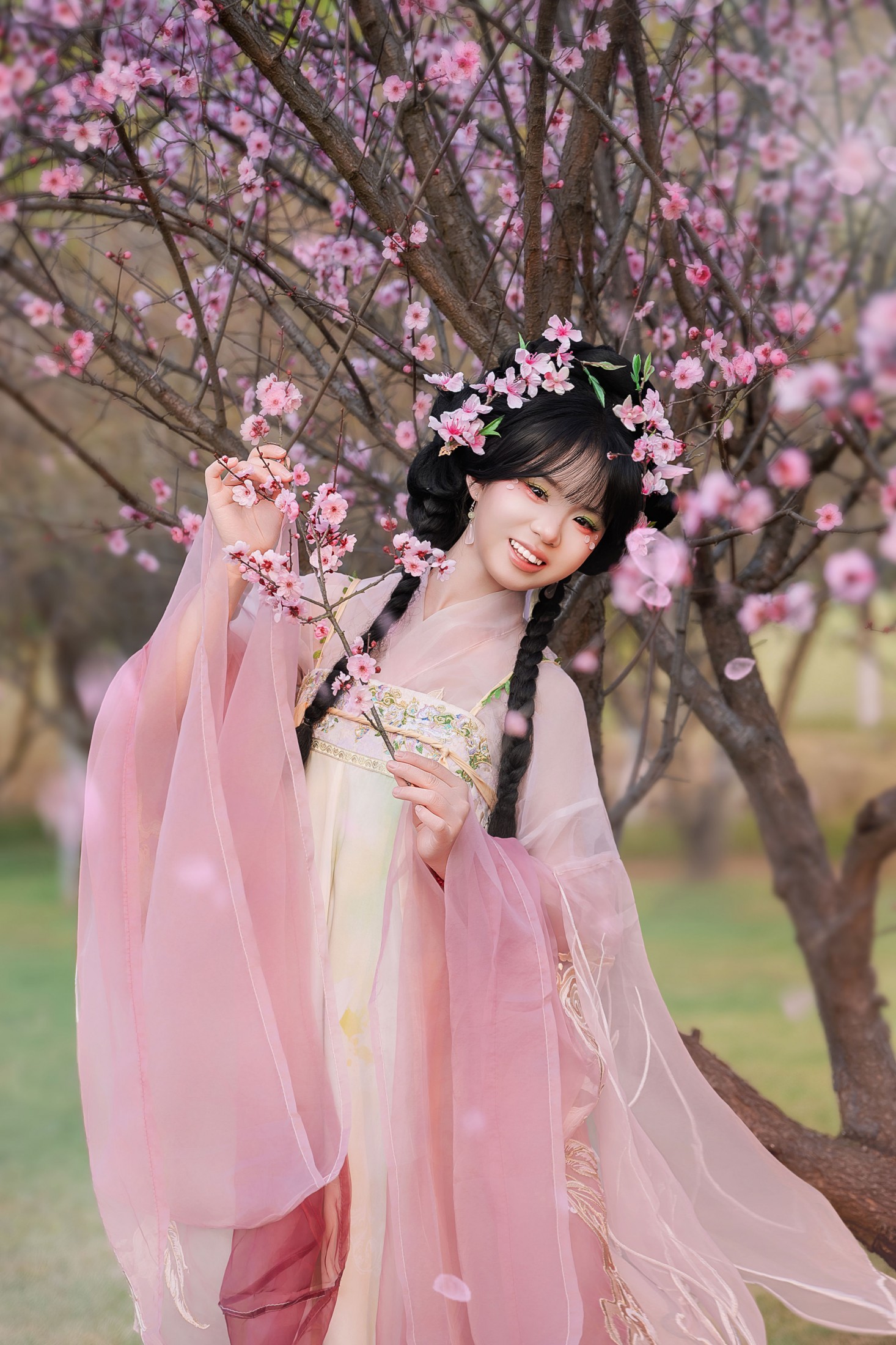 图片[8] - 珠珠 - 《春樱赴约，桃气少女》[10P] - 机器猫次元 - 机器猫次元