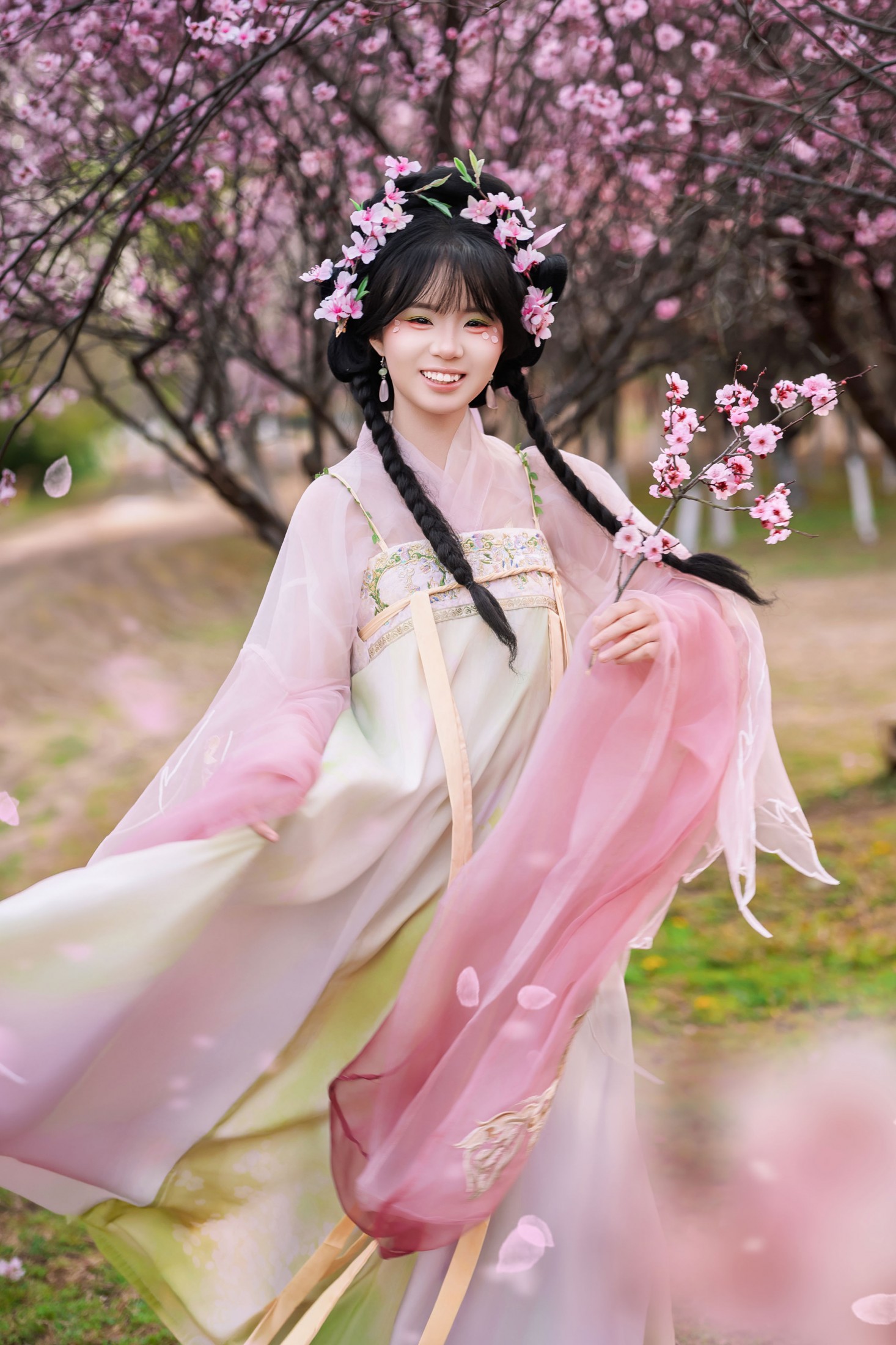 图片[1] - 珠珠 - 《春樱赴约，桃气少女》[10P] - 机器猫次元 - 机器猫次元