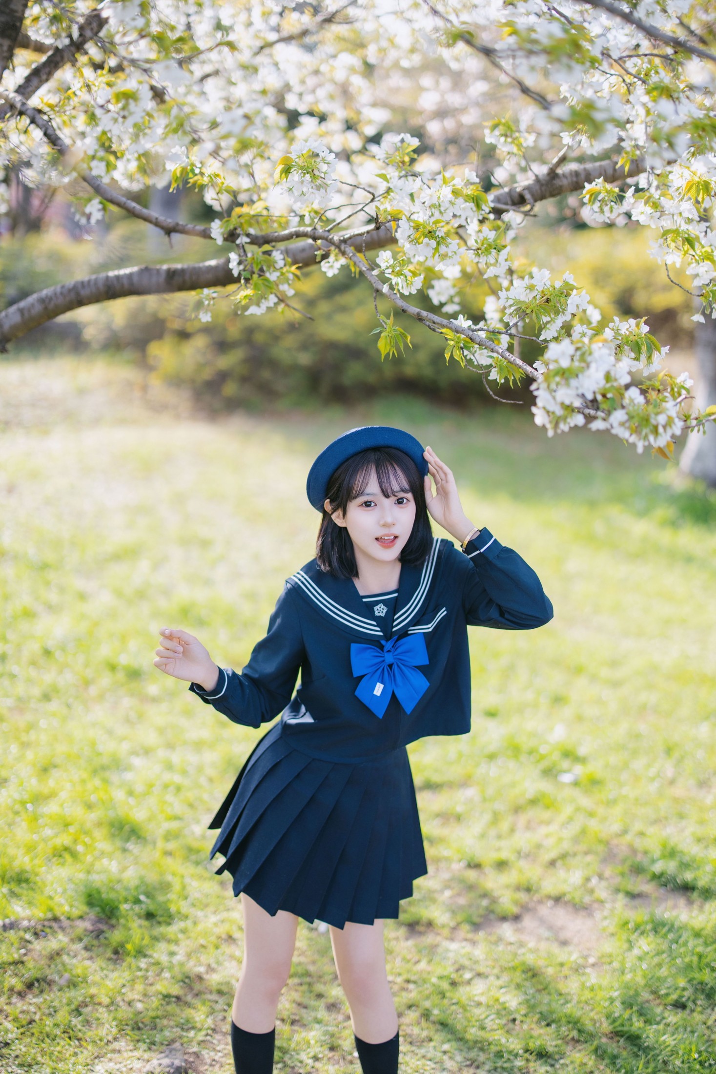 图片[3] - 小亿 - 《樱花树下的JK》[14P] - 机器猫次元 - 机器猫次元