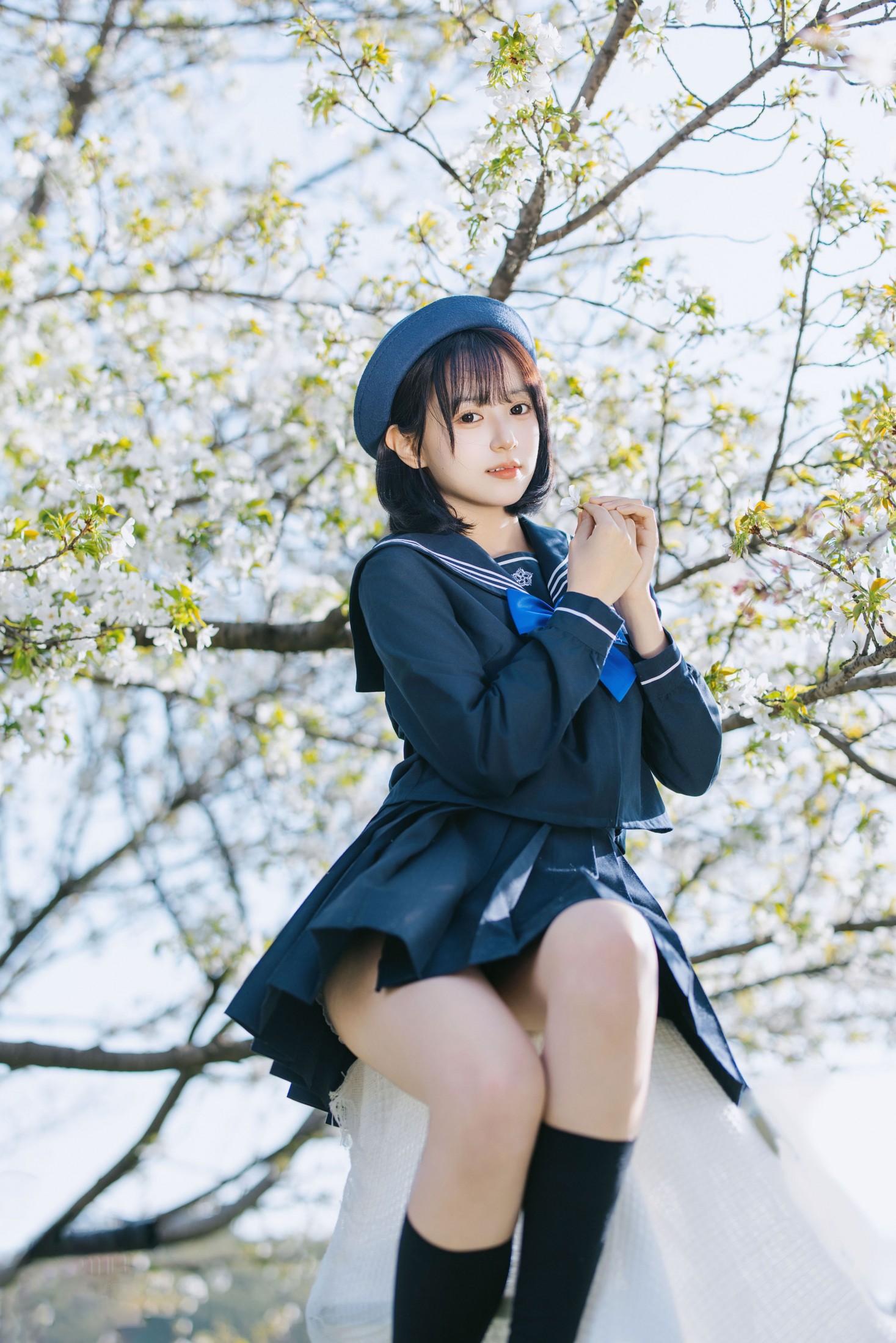 图片[1] - 小亿 - 《樱花树下的JK》[14P] - 机器猫次元 - 机器猫次元