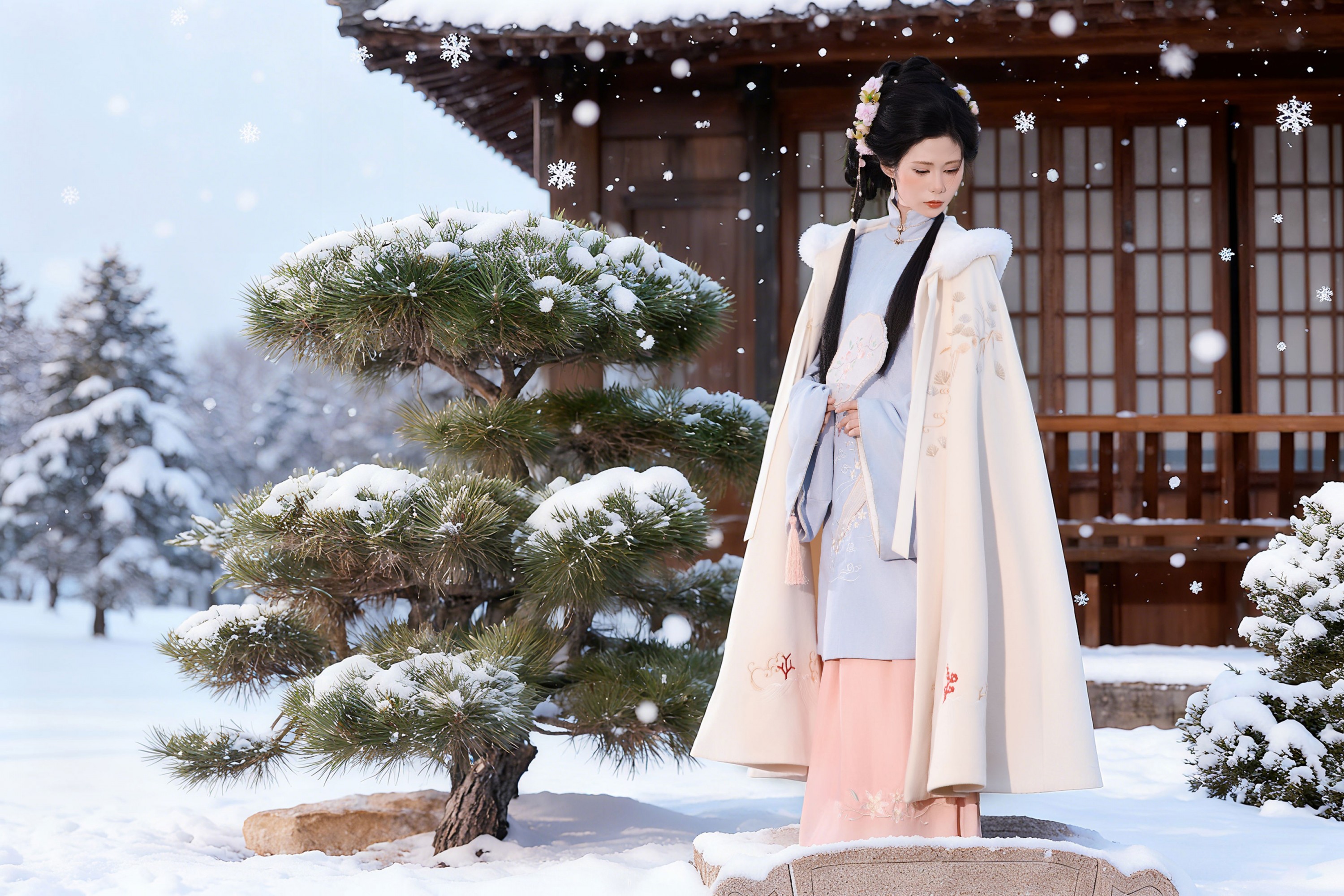 图片[4] - 是倩雯啊 - 《冬日赴雪，赴一场旧梦》[16P] - 机器猫次元 - 机器猫次元