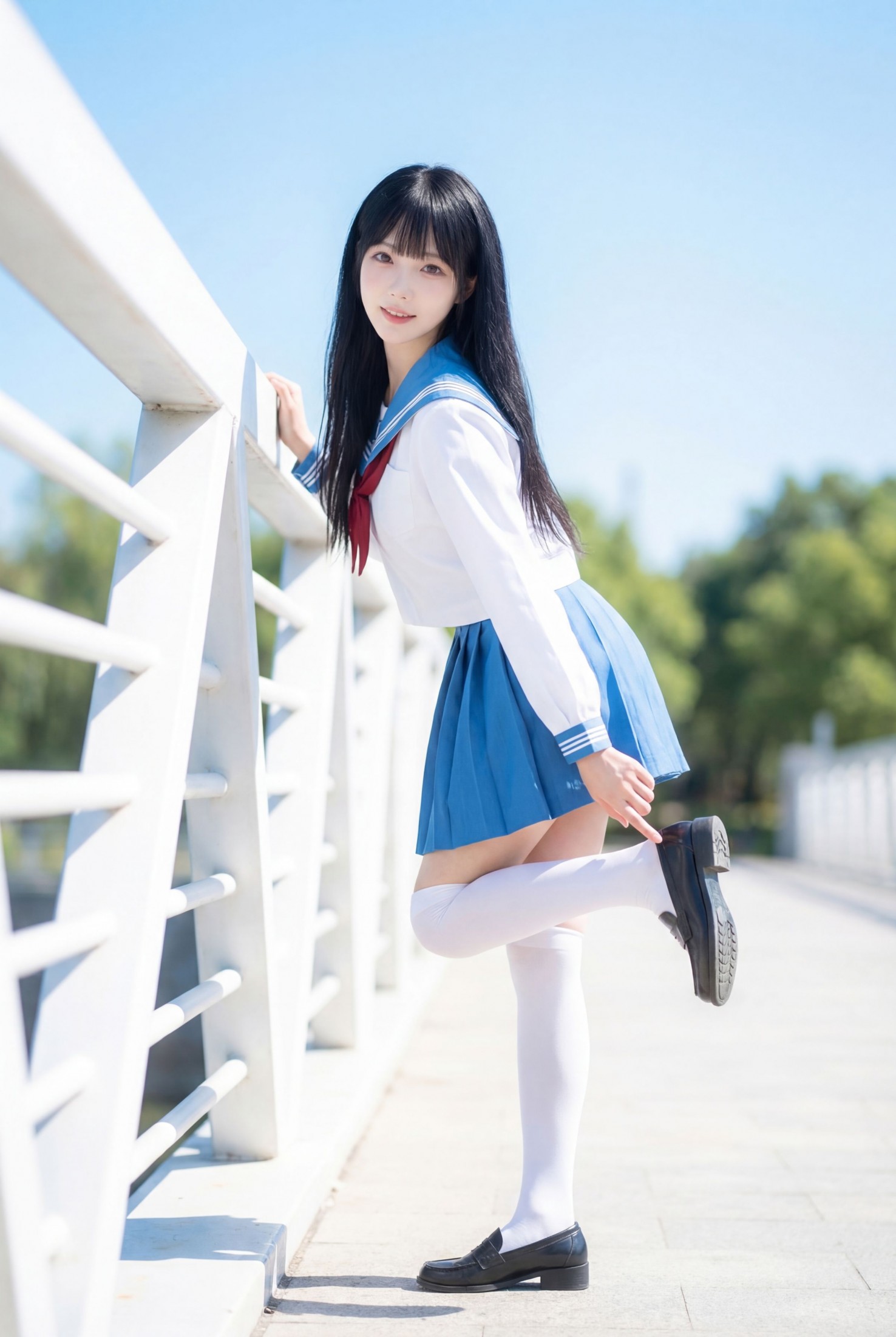 图片[1] - 《春日一抹蓝》[18P] - 机器猫次元 - 机器猫次元