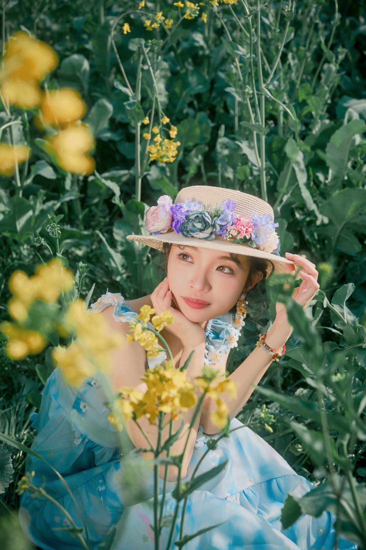 图片[4] - 愿曦(南京模特版) - 《油菜花》[13P] - 机器猫次元 - 机器猫次元